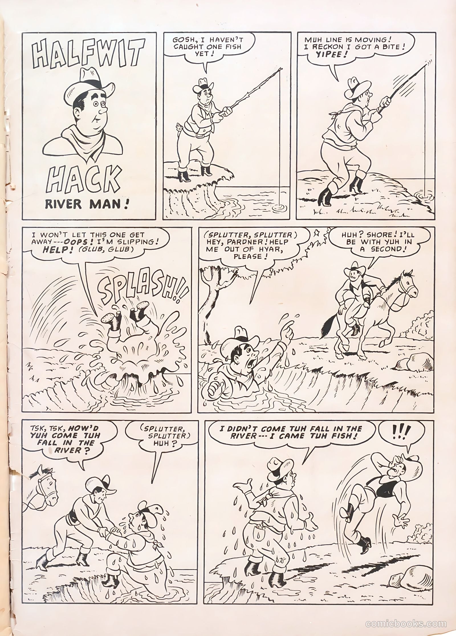 Smiley Burnette Western #1 — page 35 of 36