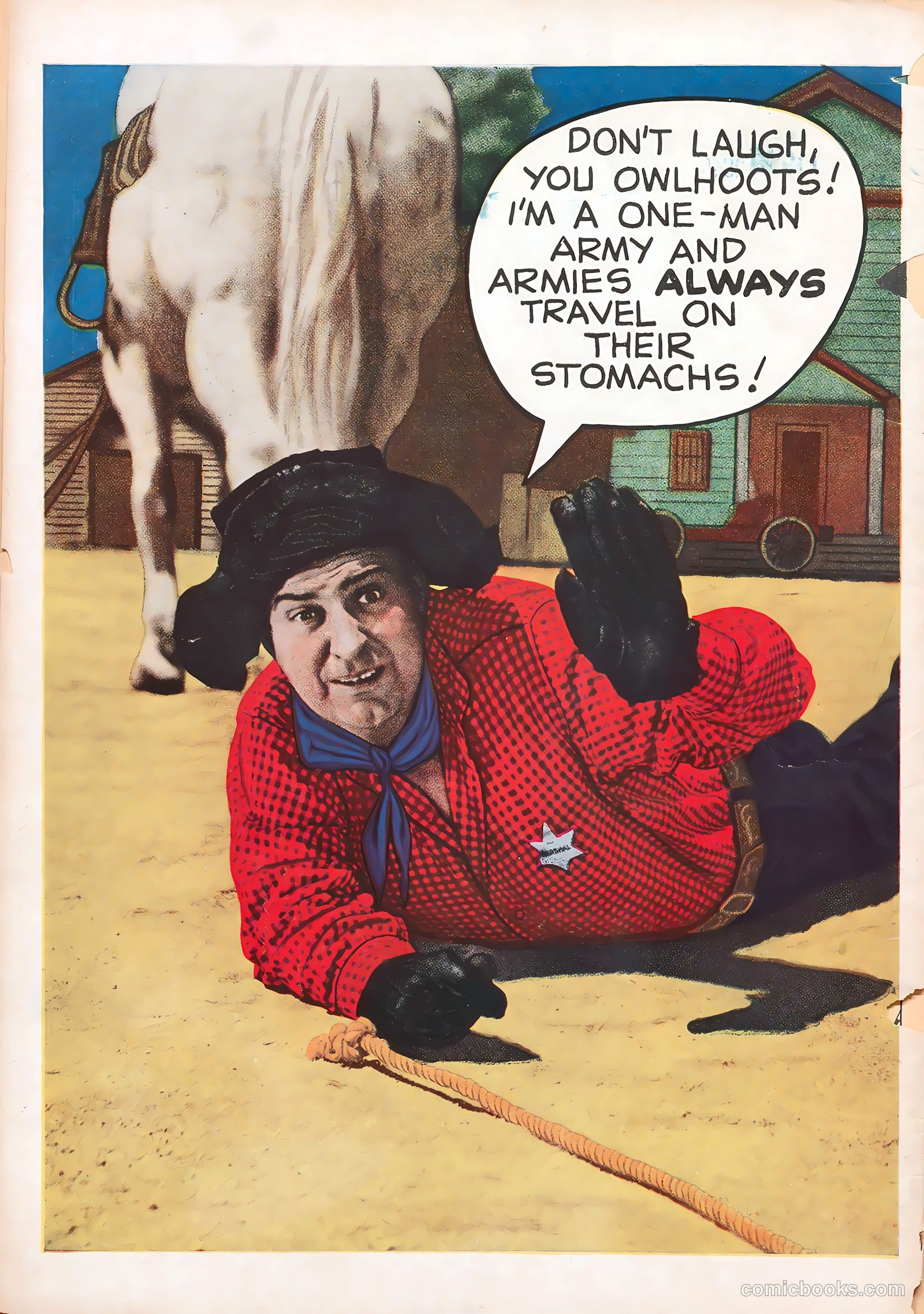 Smiley Burnette Western #1 — page 36 of 36