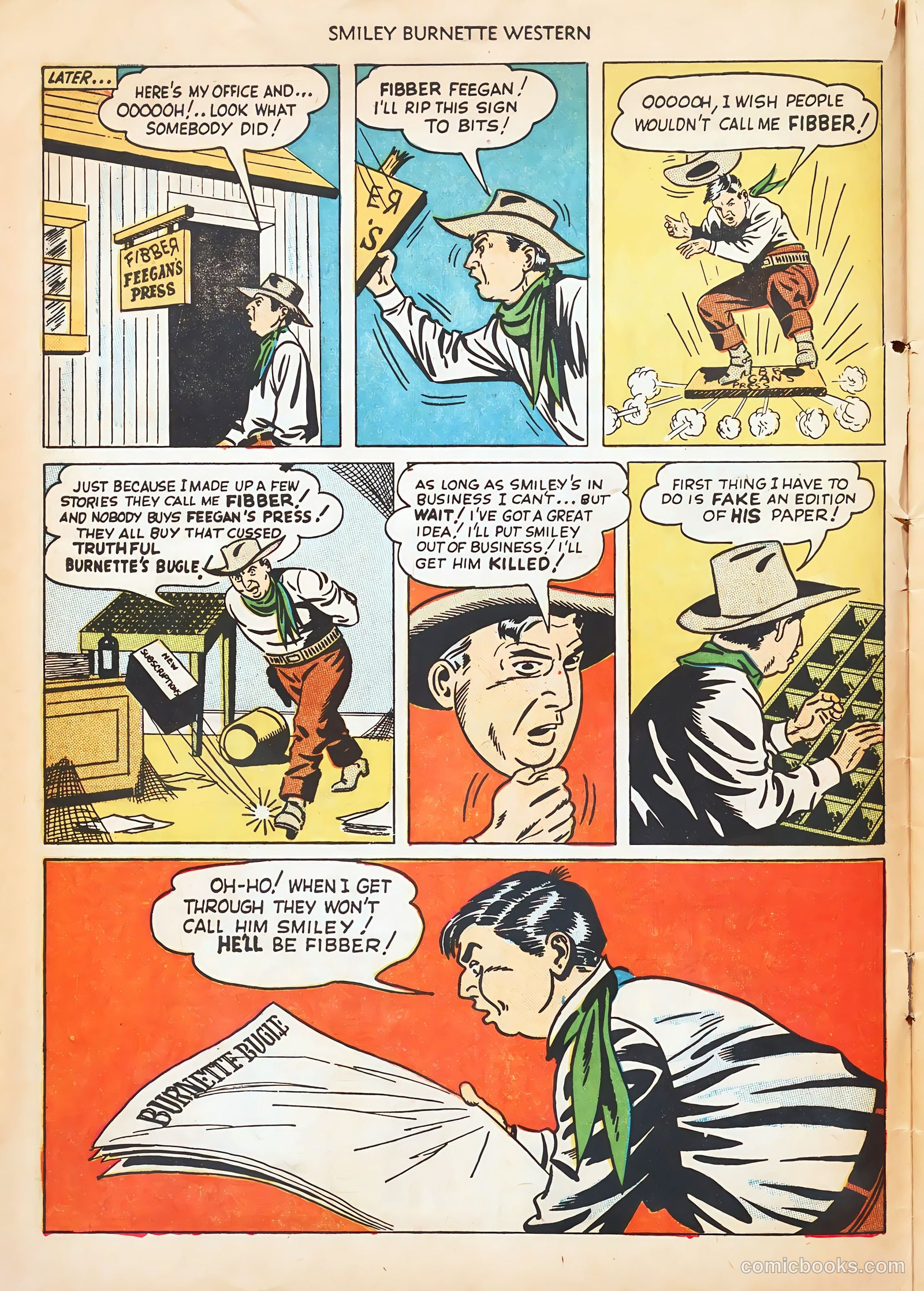 Smiley Burnette Western #2 — page 6 of 36