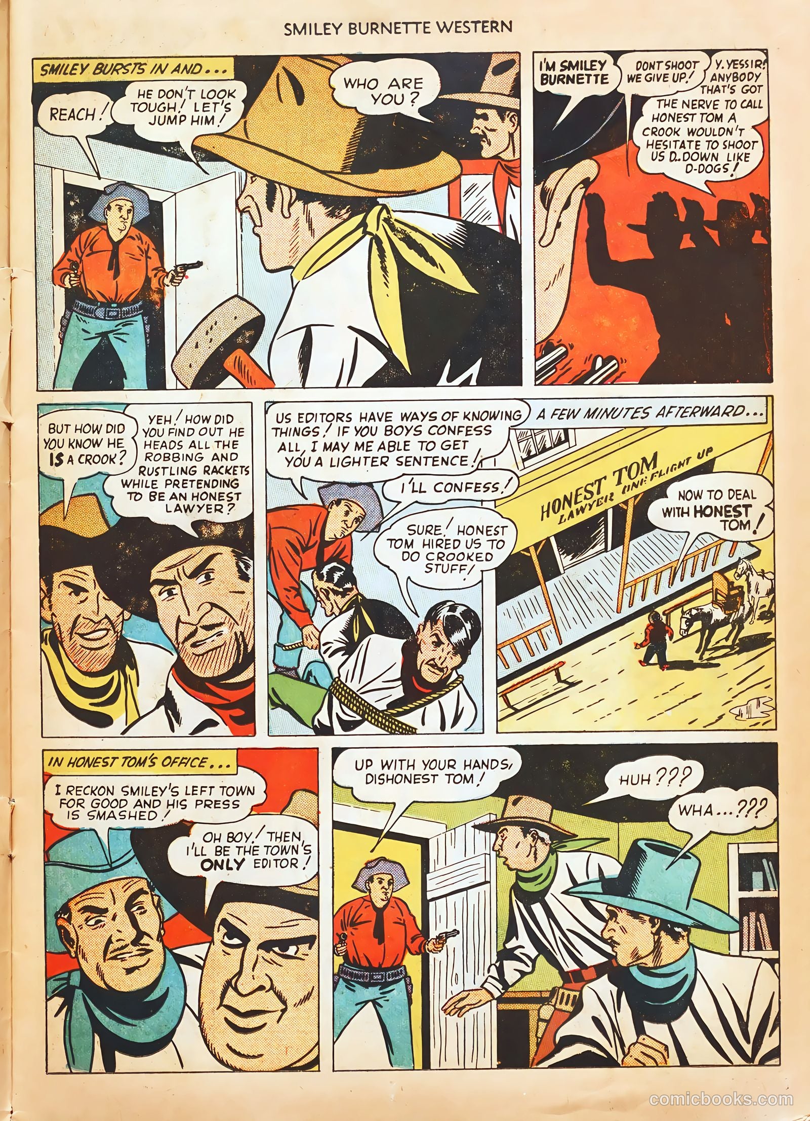 Smiley Burnette Western #2 — page 11 of 36