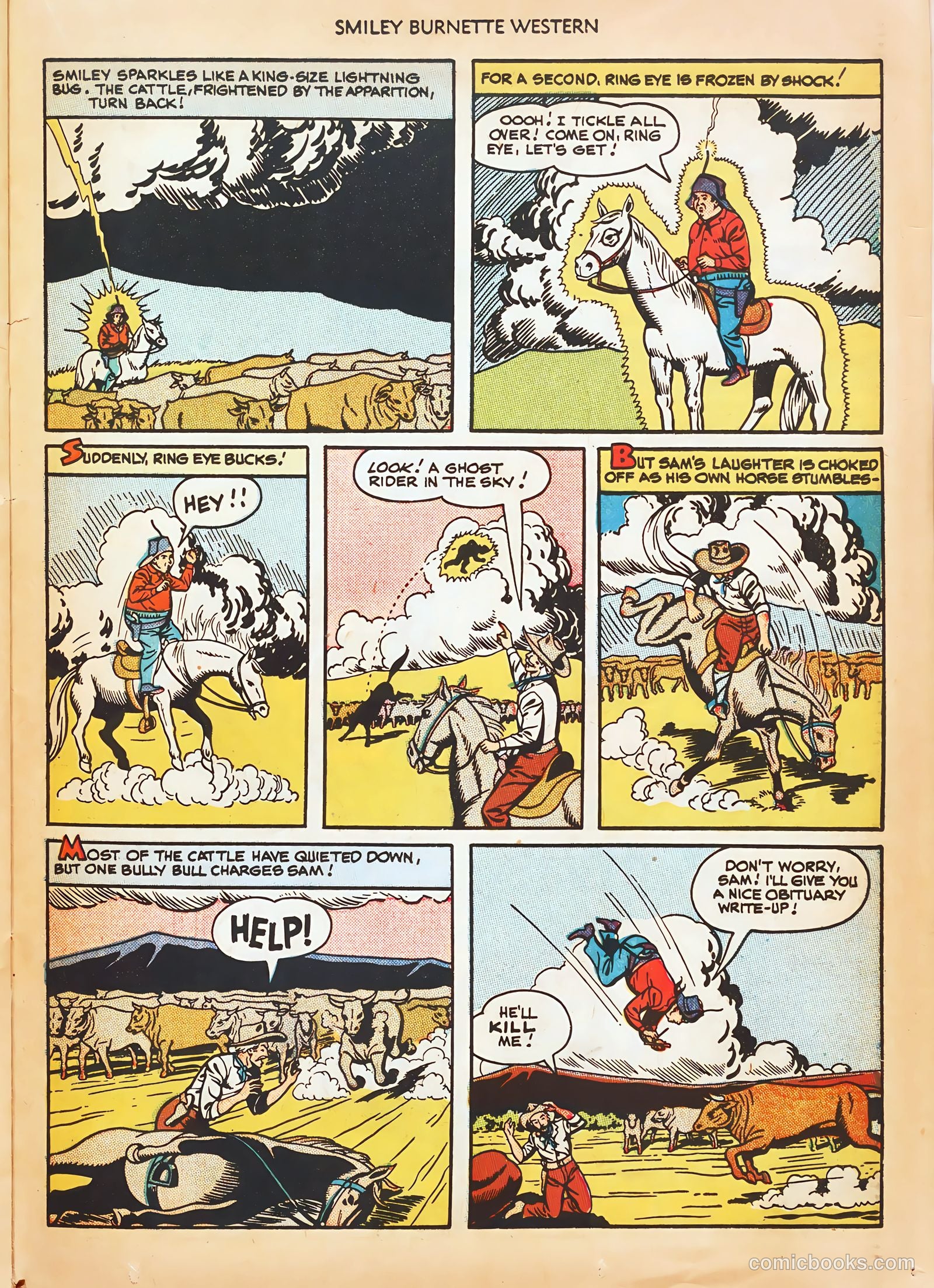 Smiley Burnette Western #2 — page 23 of 36