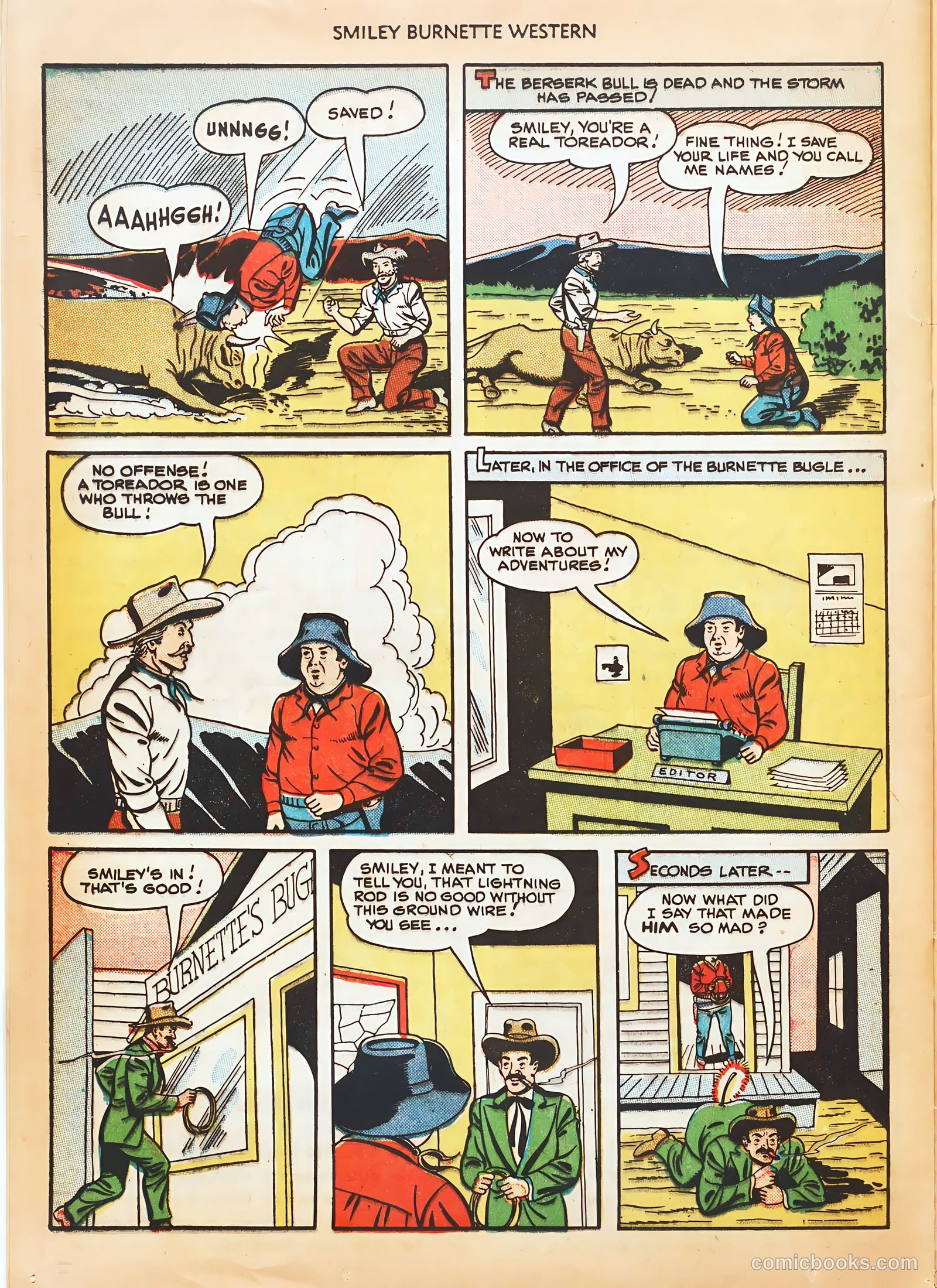 Smiley Burnette Western #2 — page 24 of 36