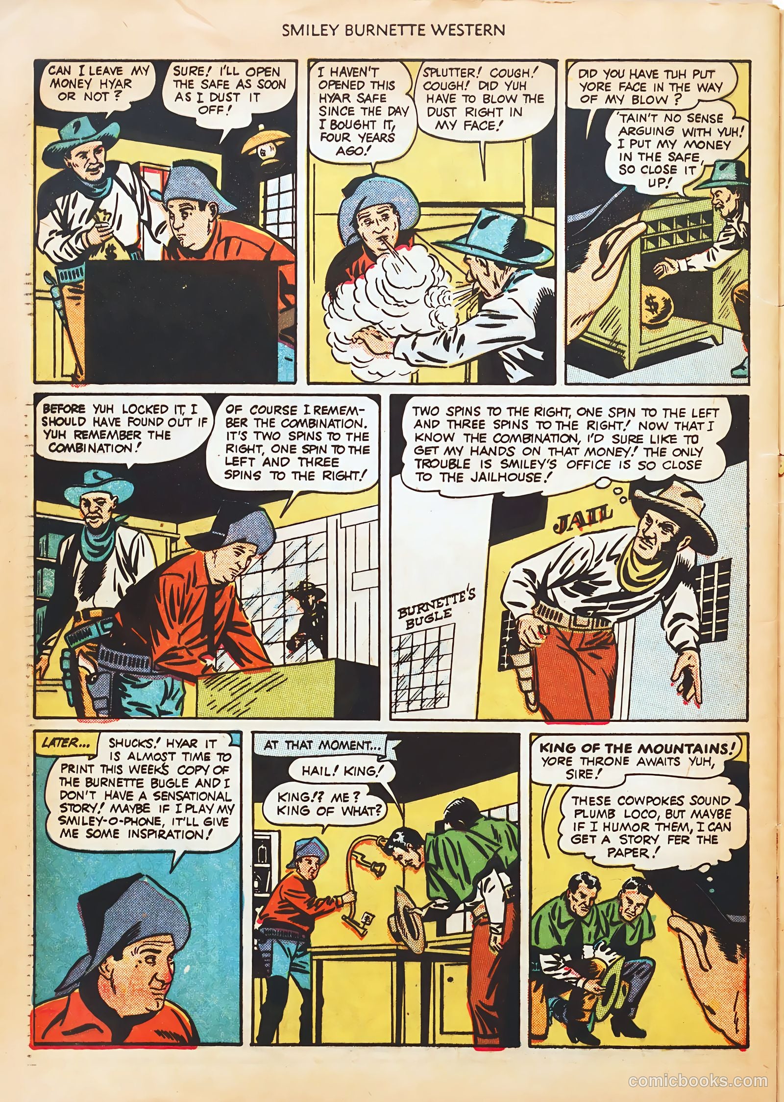 Smiley Burnette Western #2 — page 28 of 36