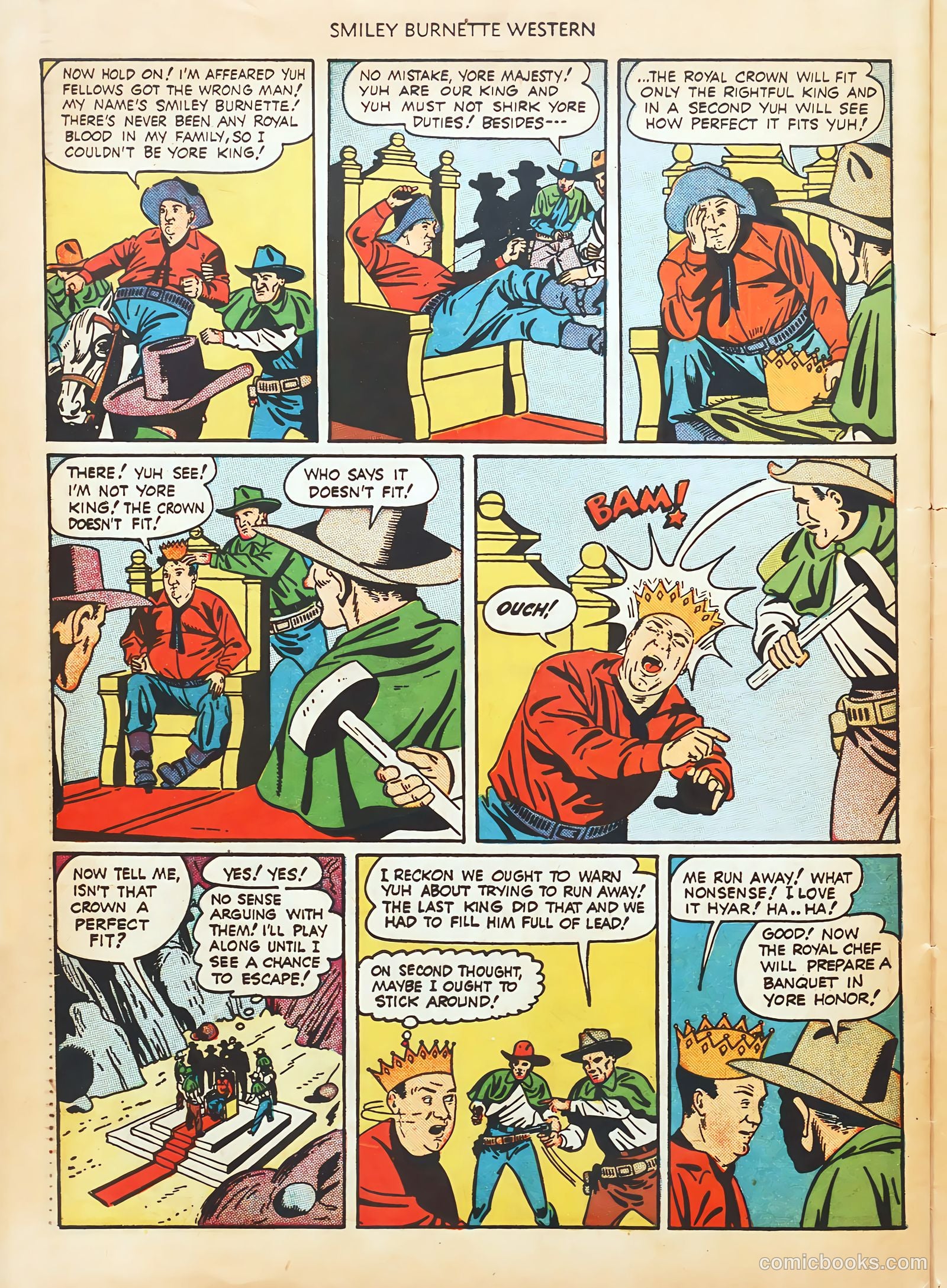 Smiley Burnette Western #2 — page 30 of 36