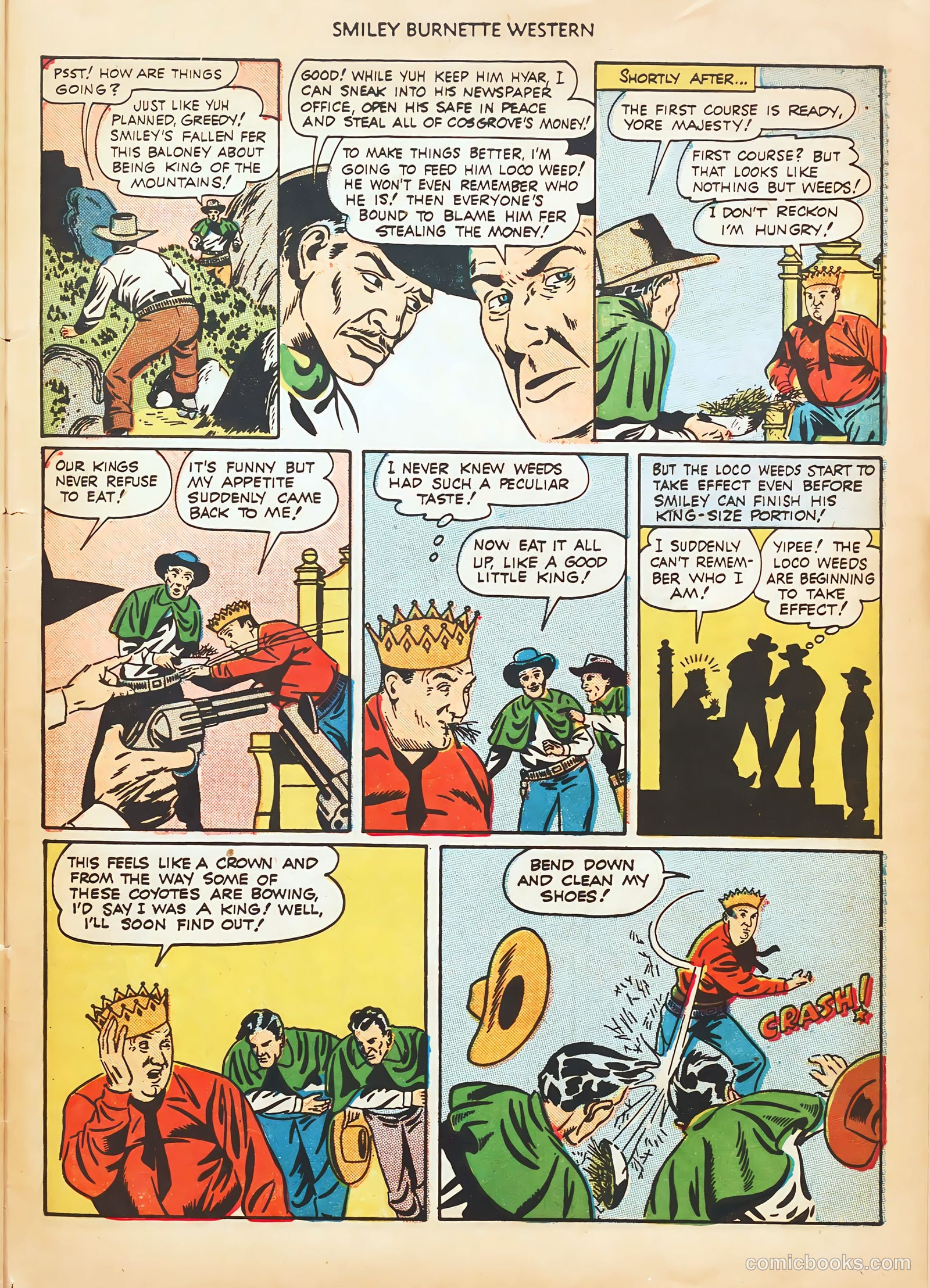 Smiley Burnette Western #2 — page 31 of 36