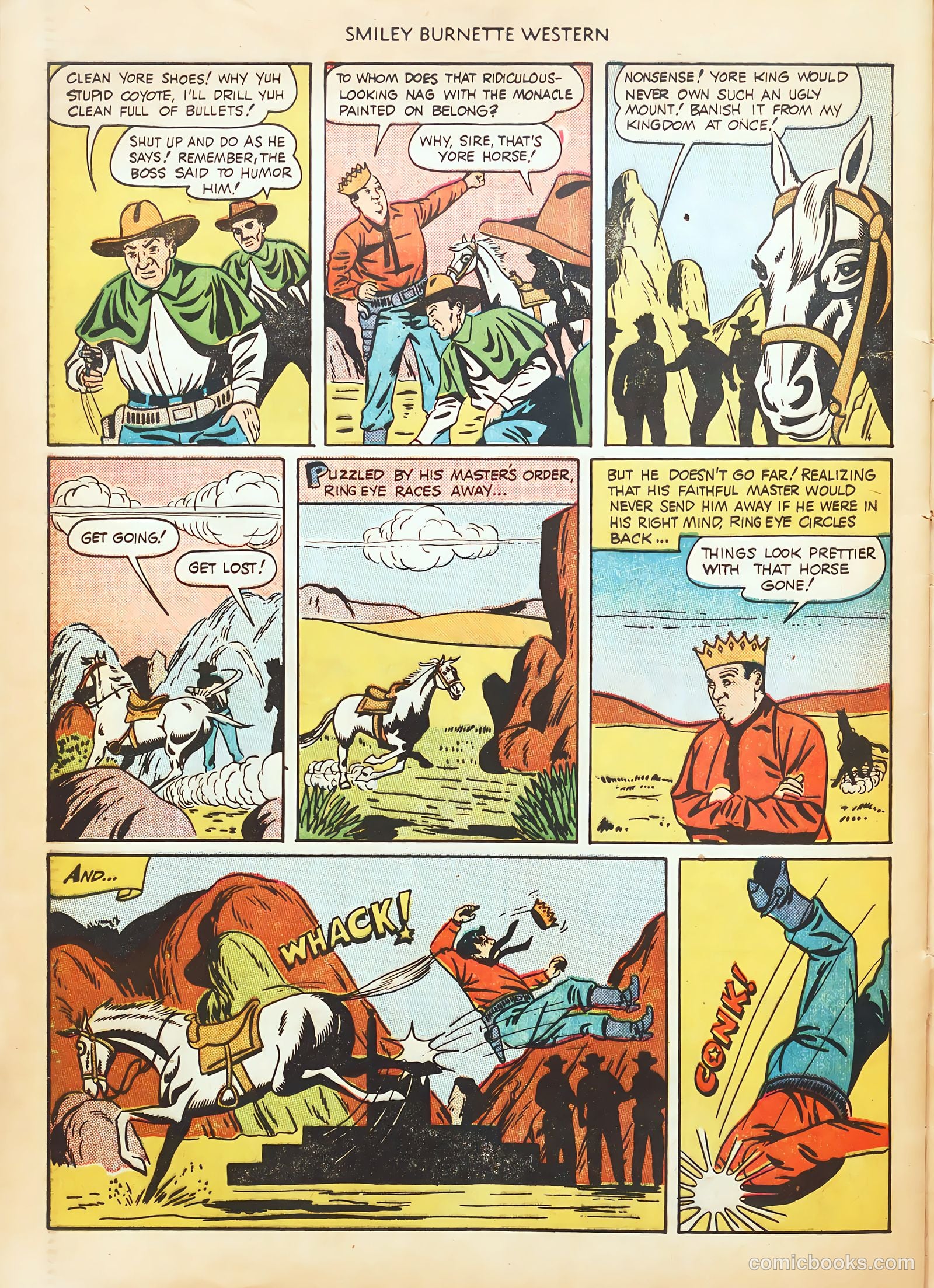 Smiley Burnette Western #2 — page 32 of 36