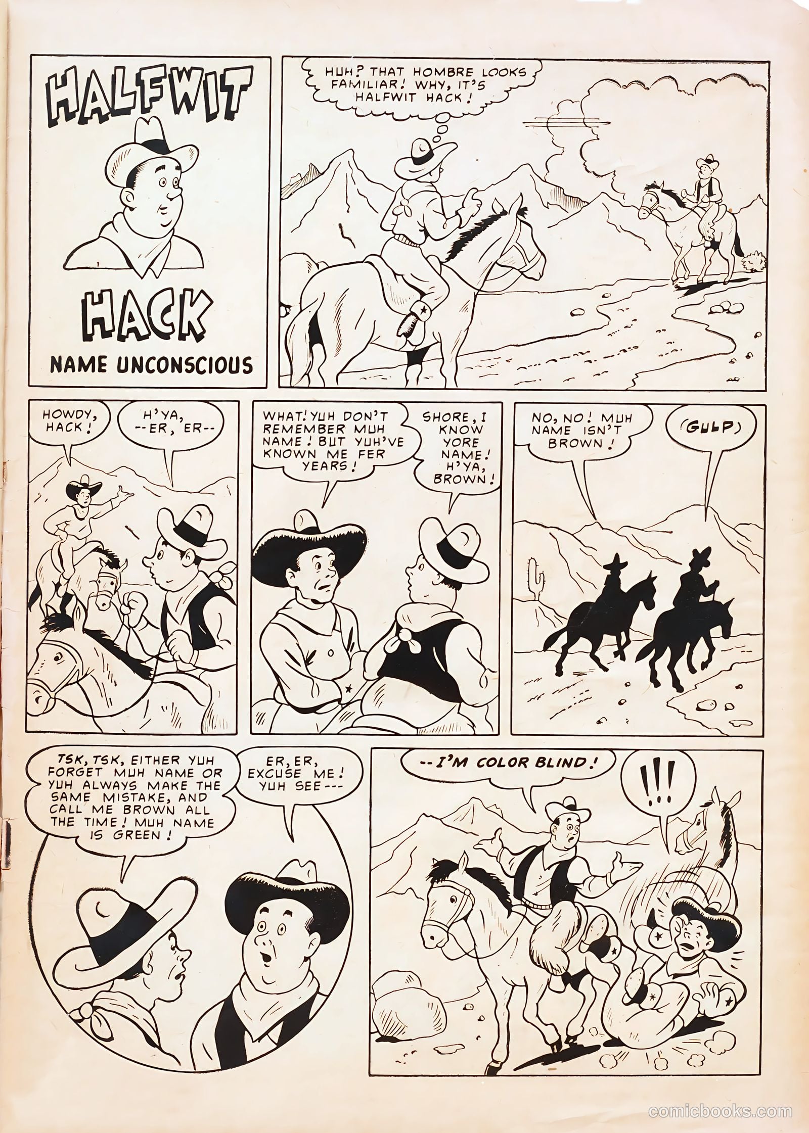 Smiley Burnette Western #2 — page 35 of 36