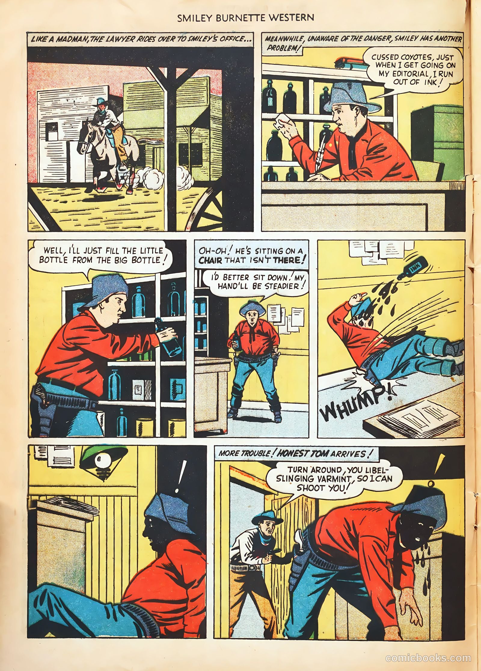 Smiley Burnette Western #2 — page 8 of 36