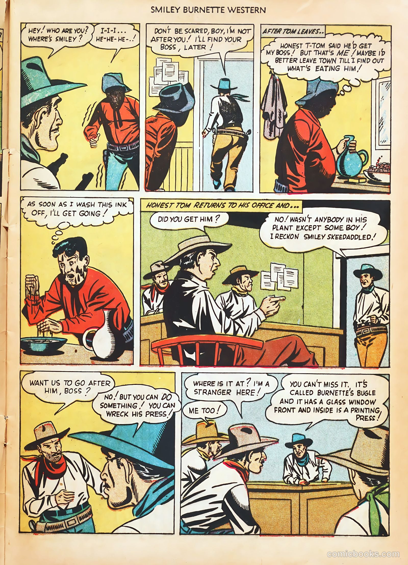 Smiley Burnette Western #2 — page 9 of 36