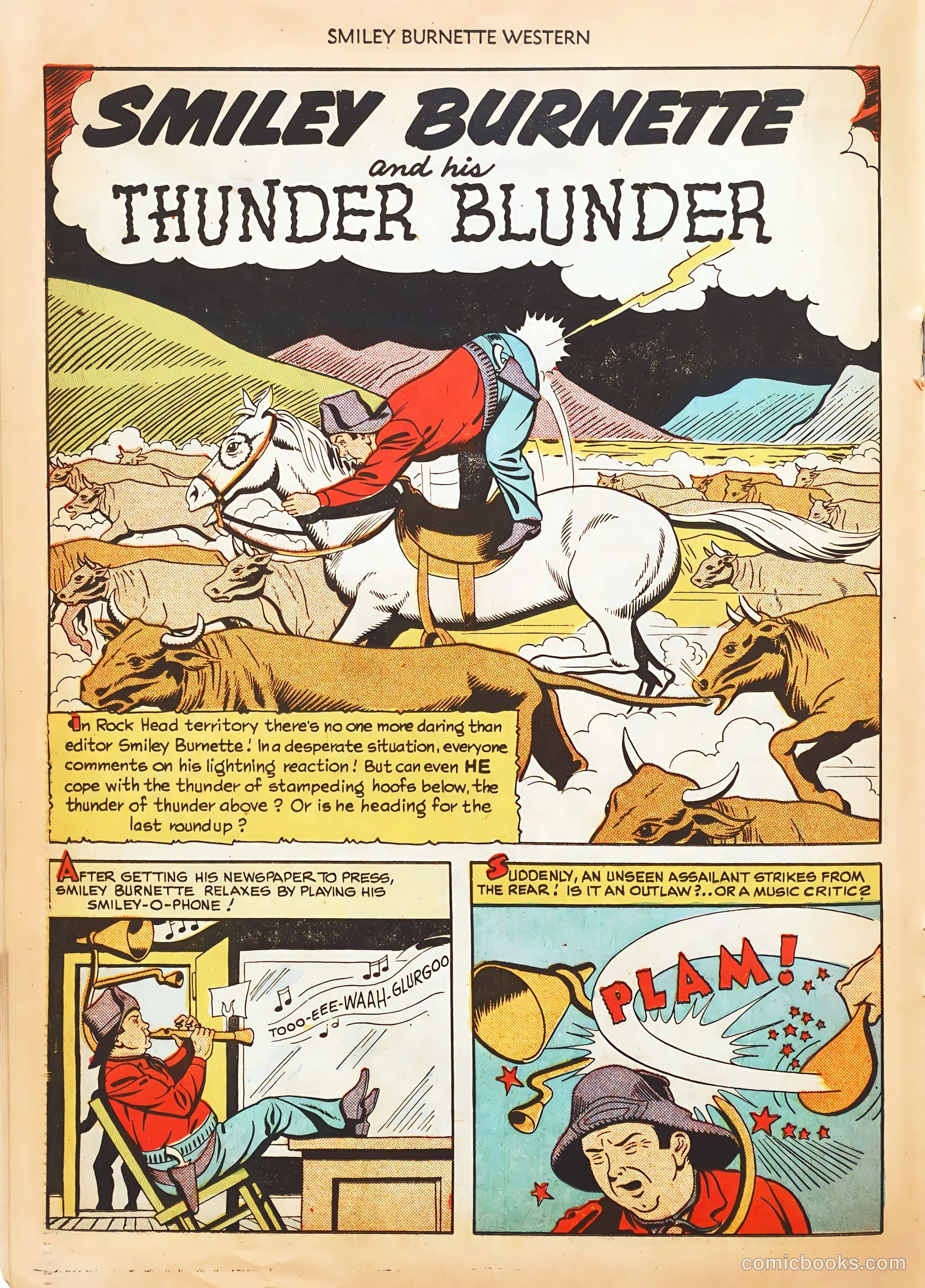 Smiley Burnette Western #2 — page 18 of 36