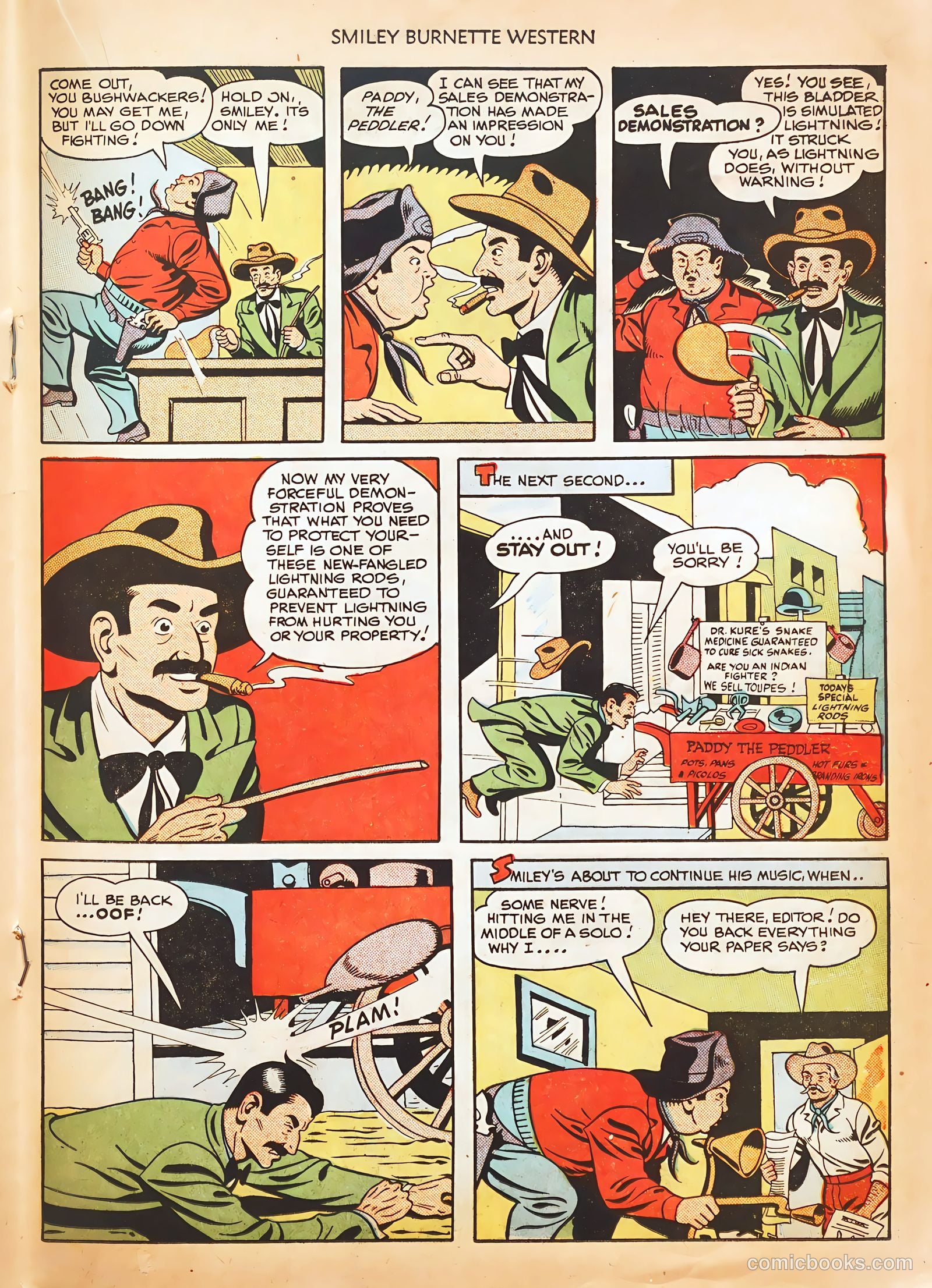 Smiley Burnette Western #2 — page 19 of 36