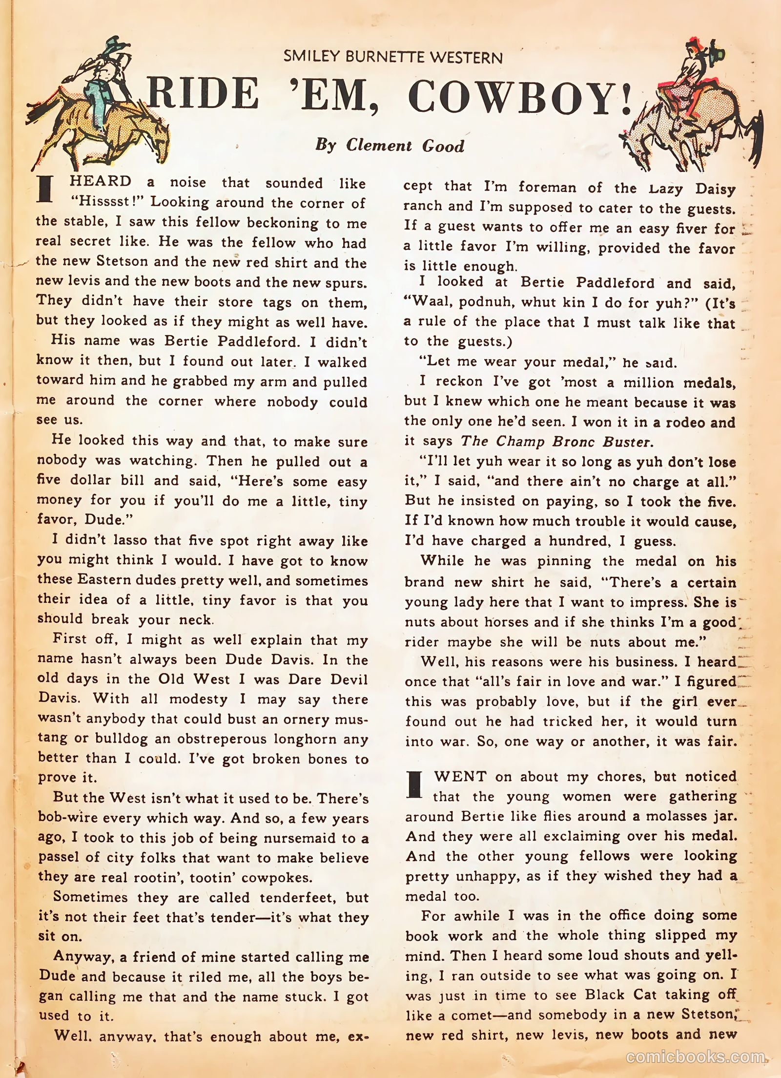 Smiley Burnette Western #2 — page 25 of 36