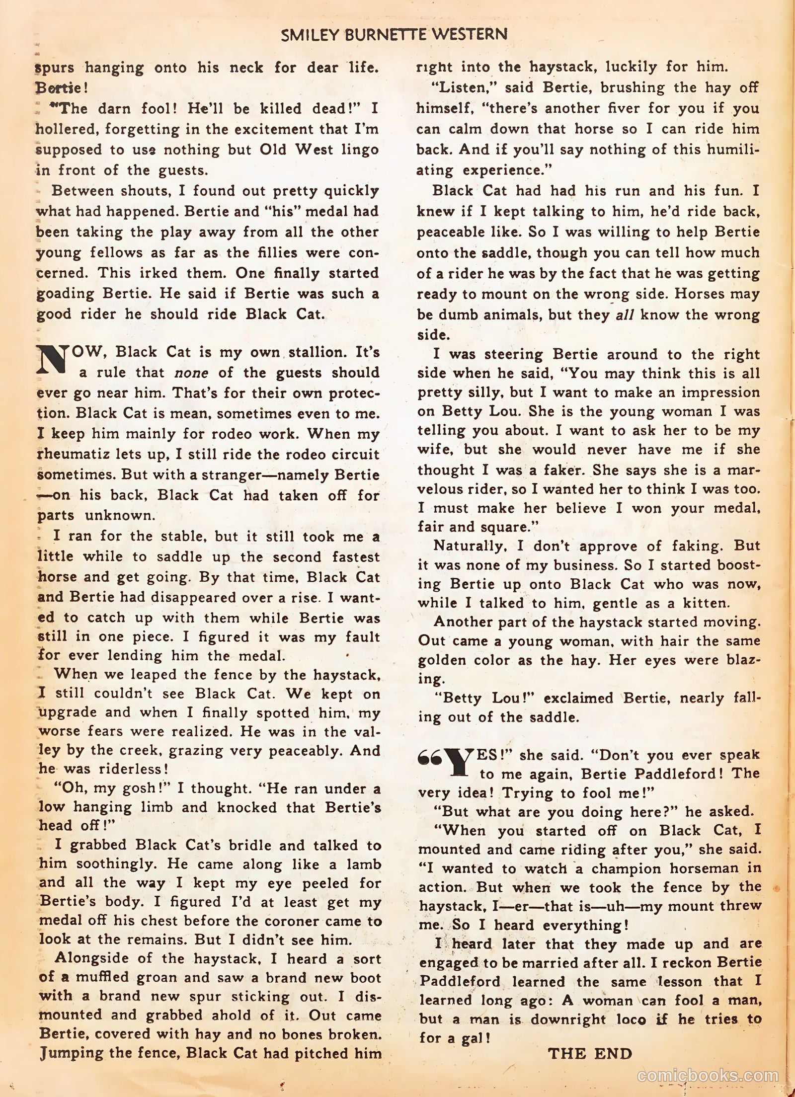 Smiley Burnette Western #2 — page 26 of 36