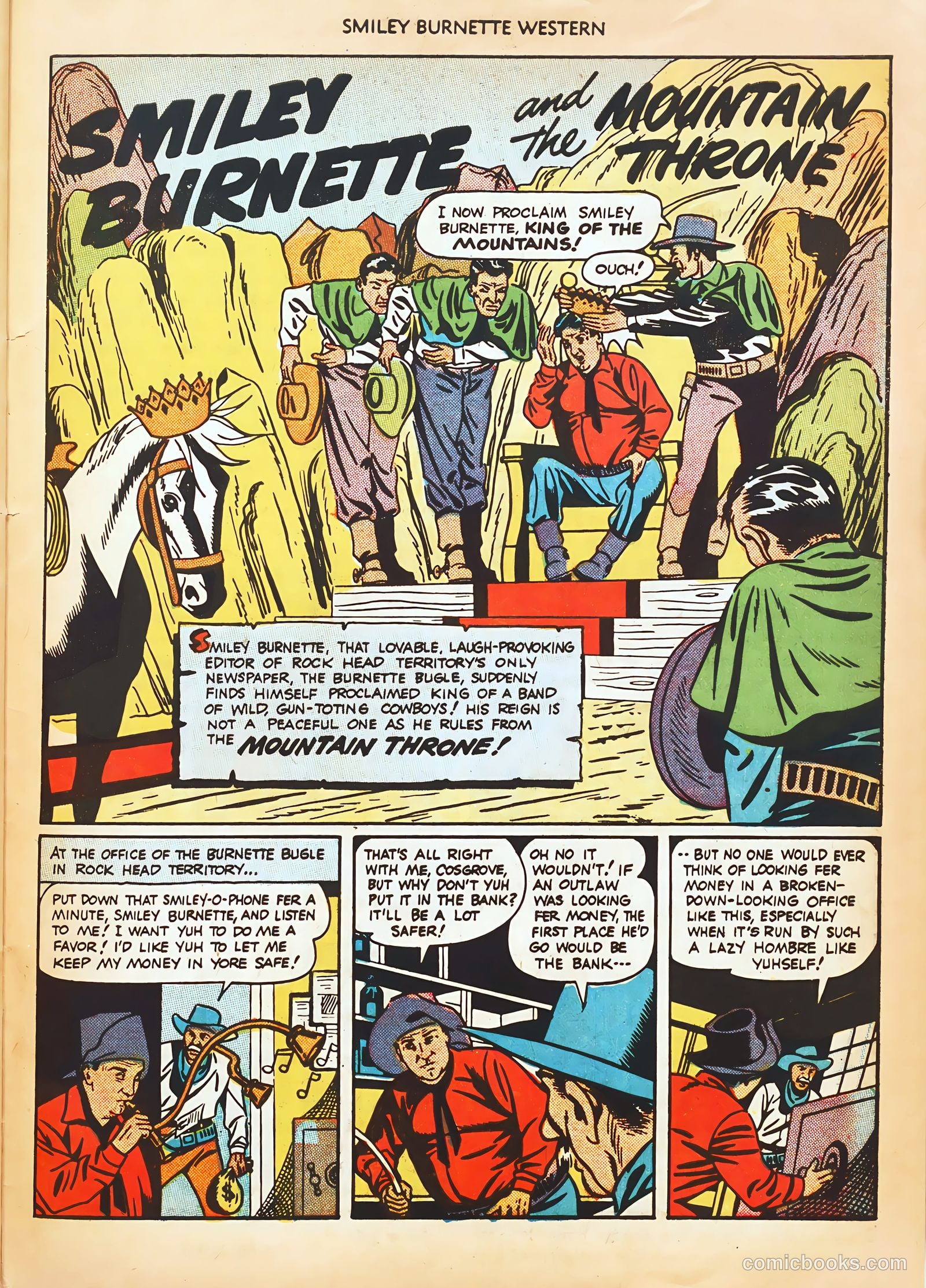 Smiley Burnette Western #2 — page 27 of 36