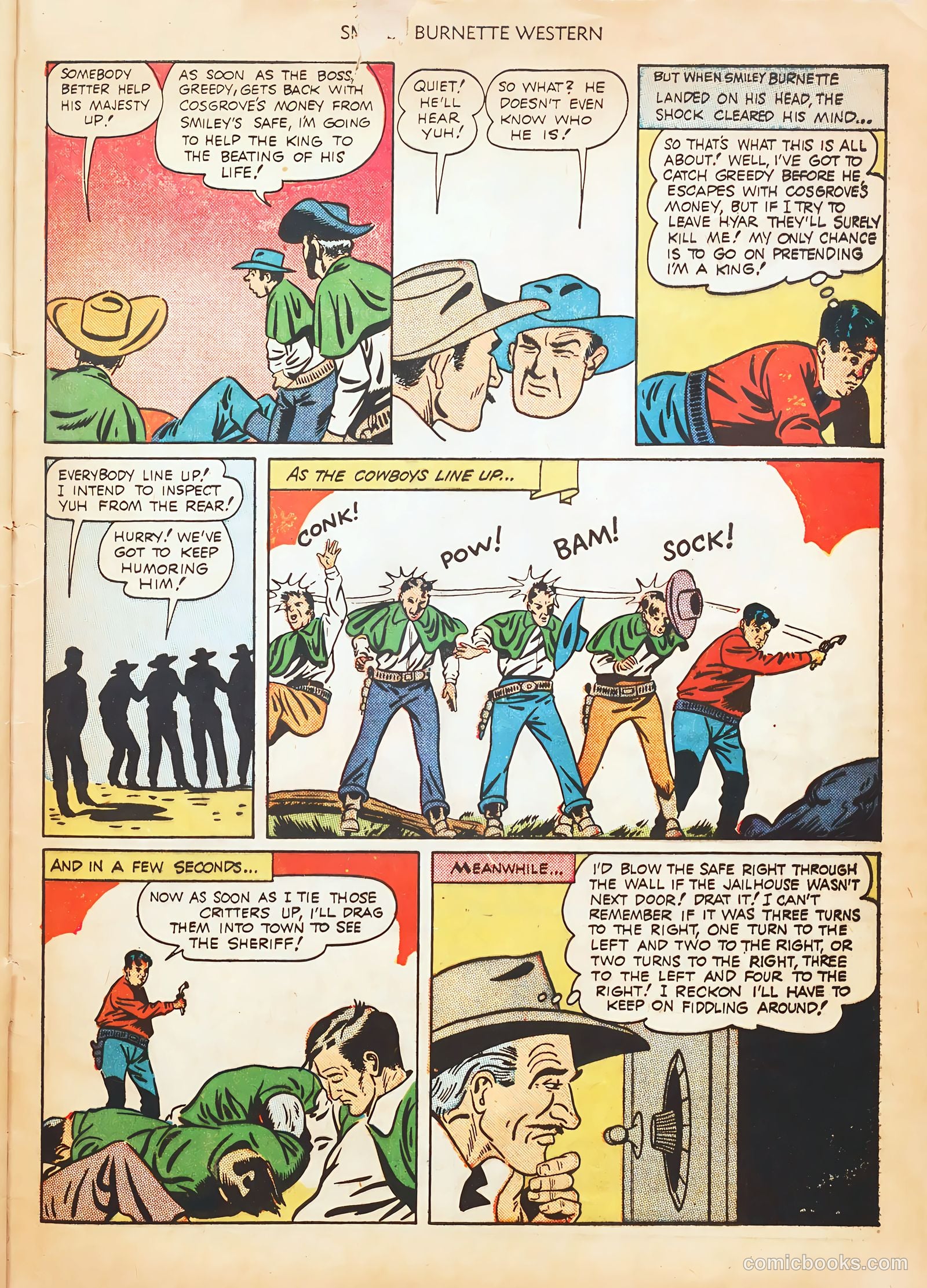 Smiley Burnette Western #2 — page 33 of 36