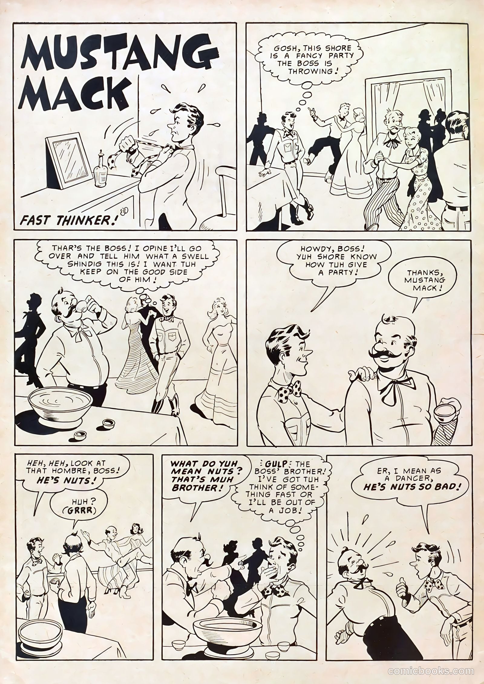 Smiley Burnette Western #3 — page 2 of 36