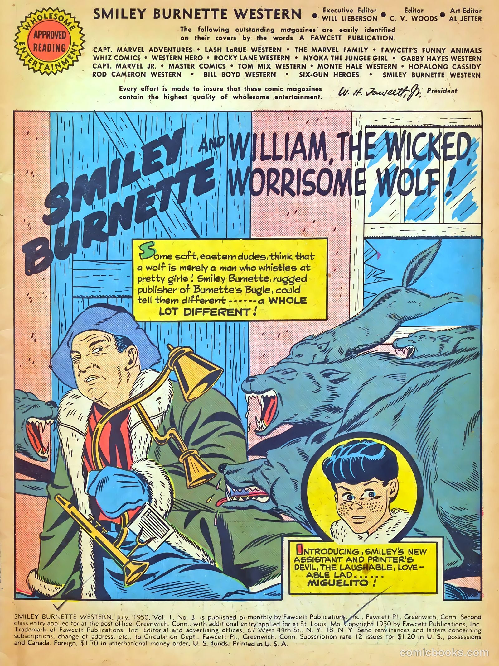 Smiley Burnette Western #3 — page 3 of 36