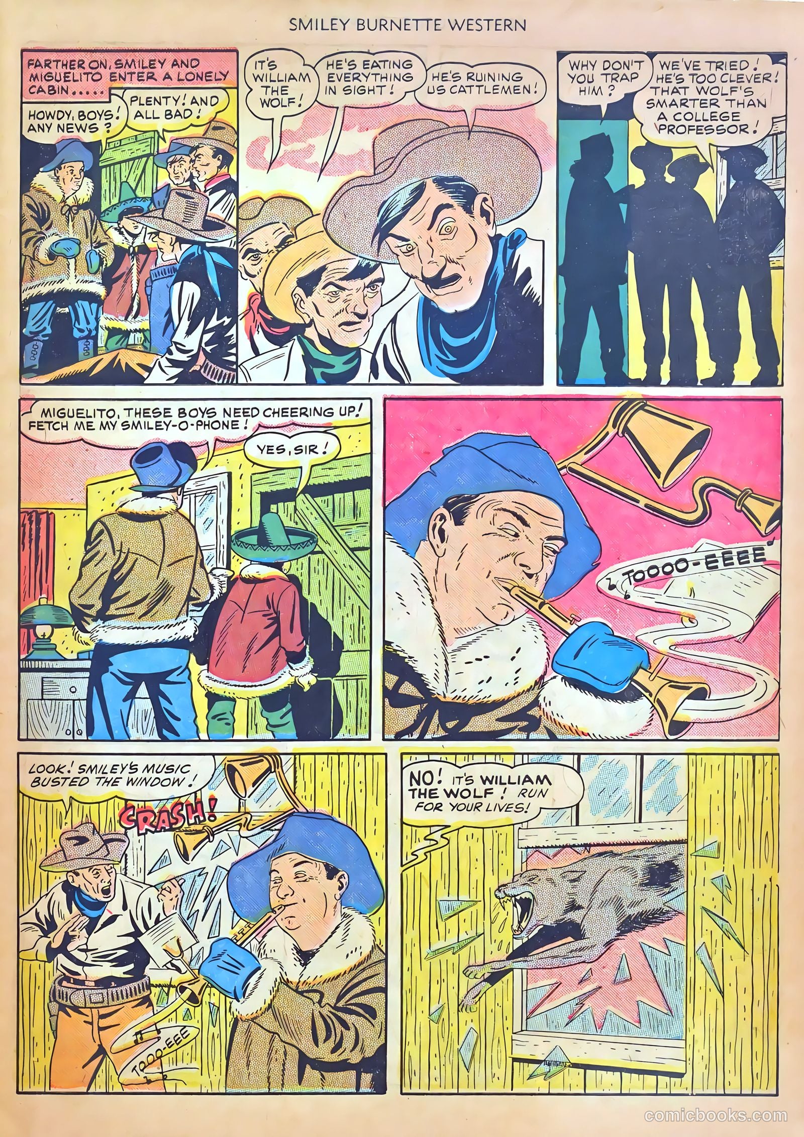 Smiley Burnette Western #3 — page 7 of 36