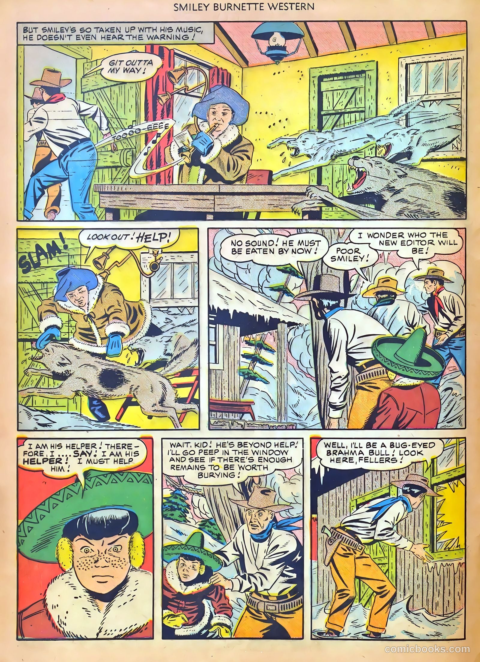 Smiley Burnette Western #3 — page 8 of 36