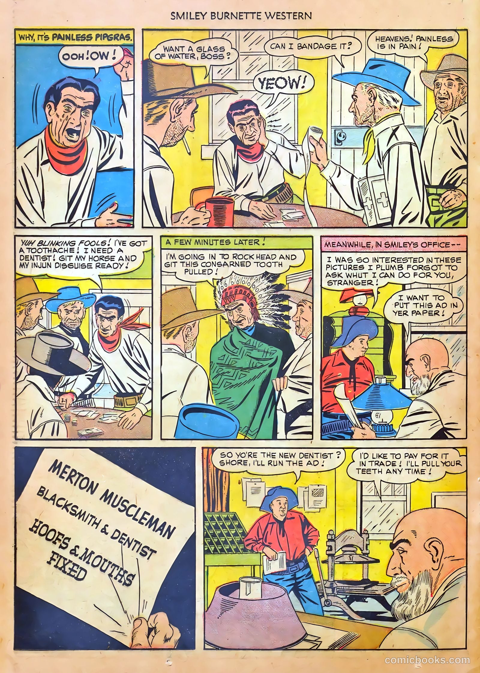 Smiley Burnette Western #3 — page 20 of 36