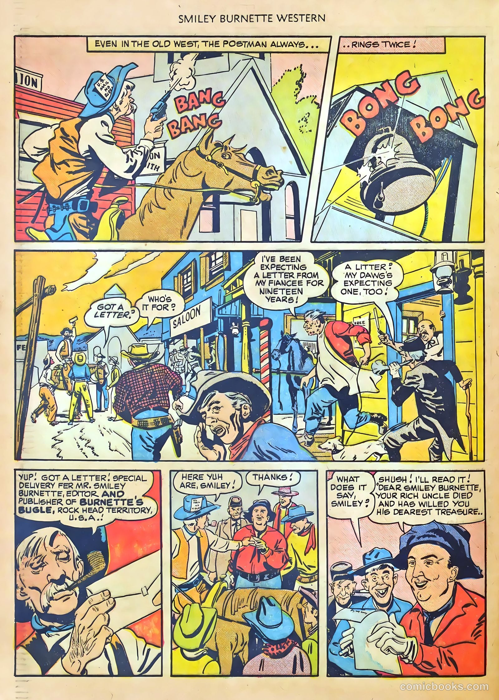 Smiley Burnette Western #3 — page 28 of 36