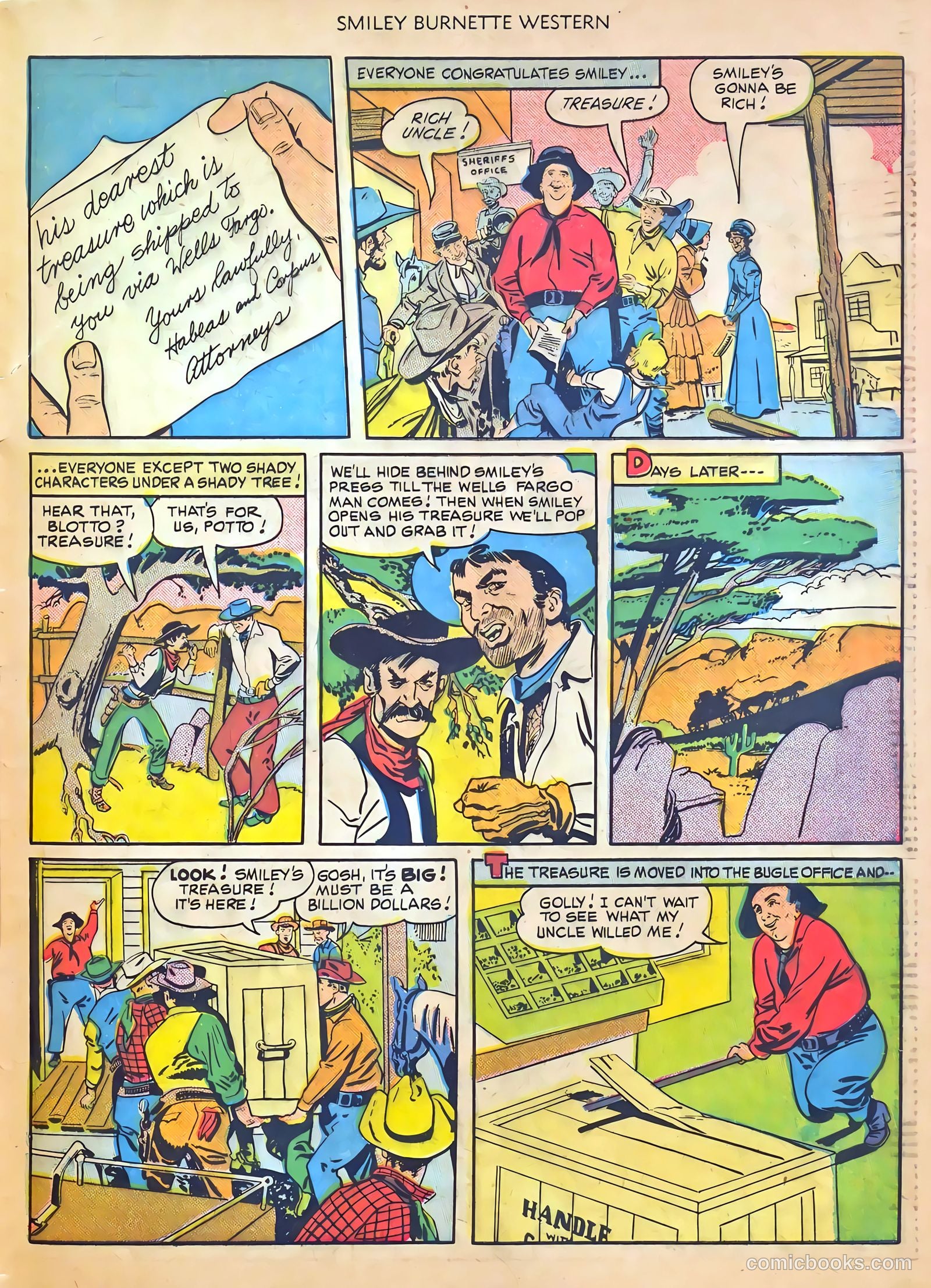 Smiley Burnette Western #3 — page 29 of 36