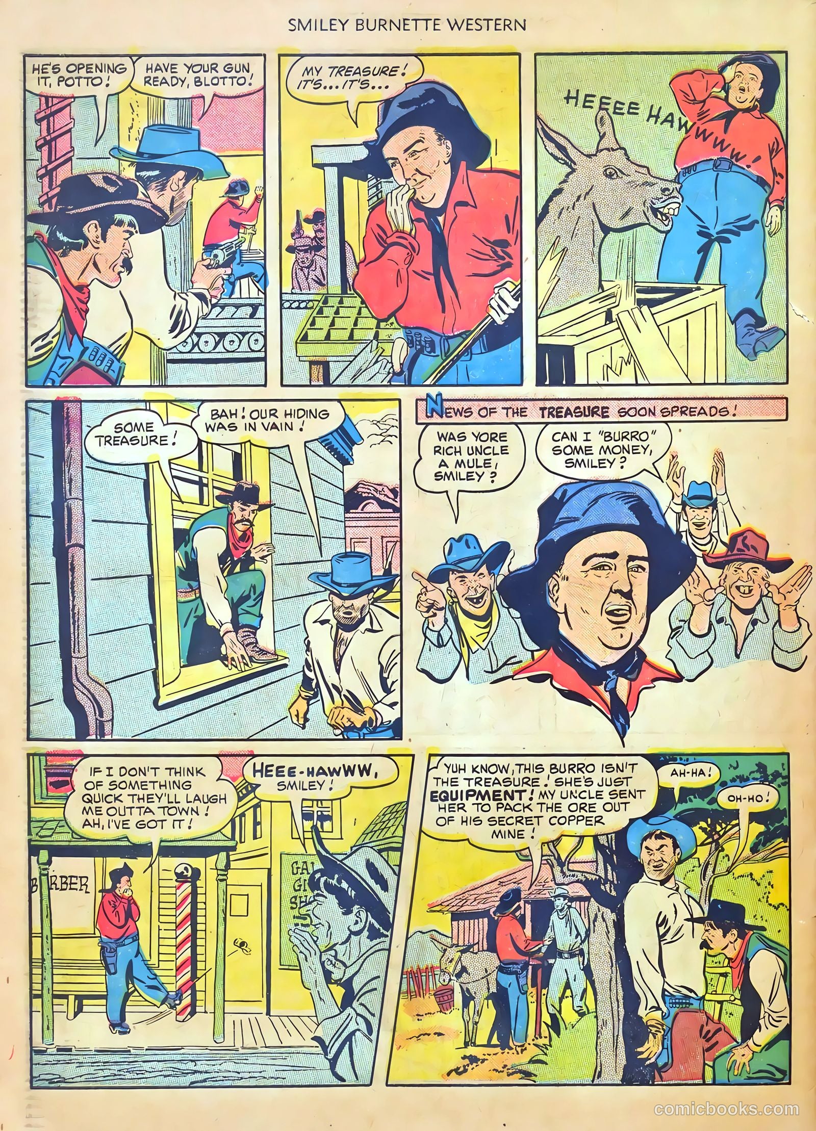 Smiley Burnette Western #3 — page 30 of 36