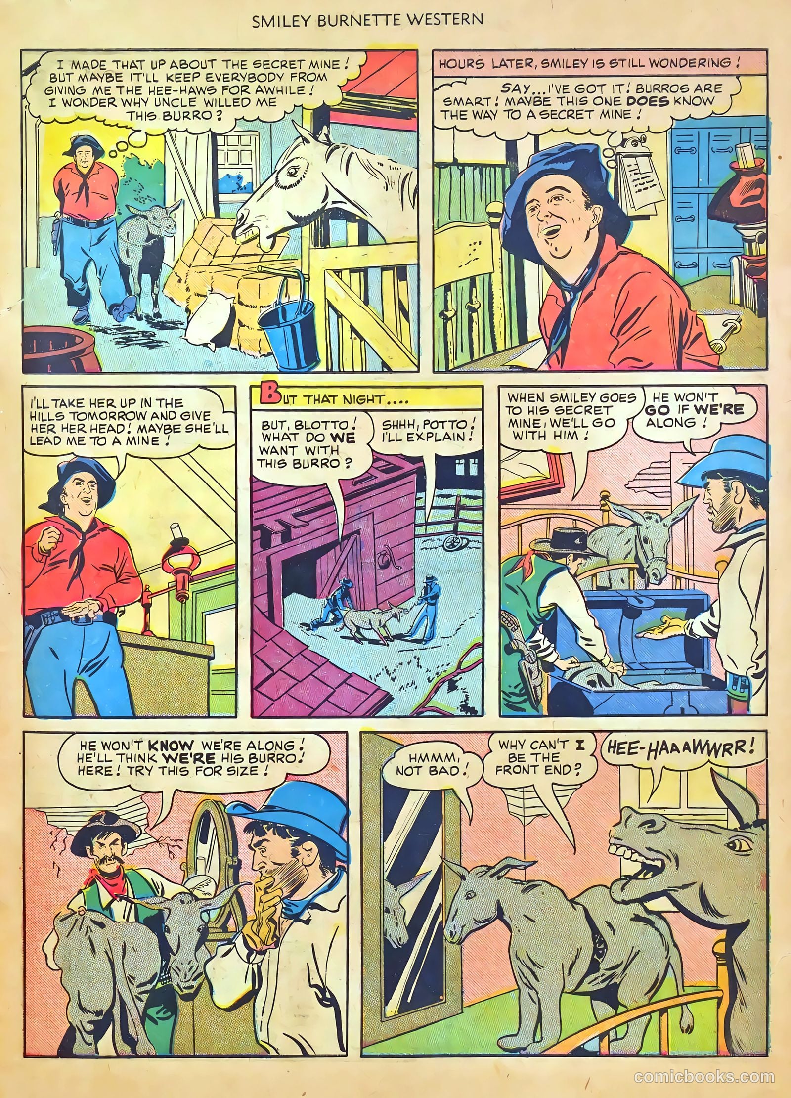Smiley Burnette Western #3 — page 31 of 36
