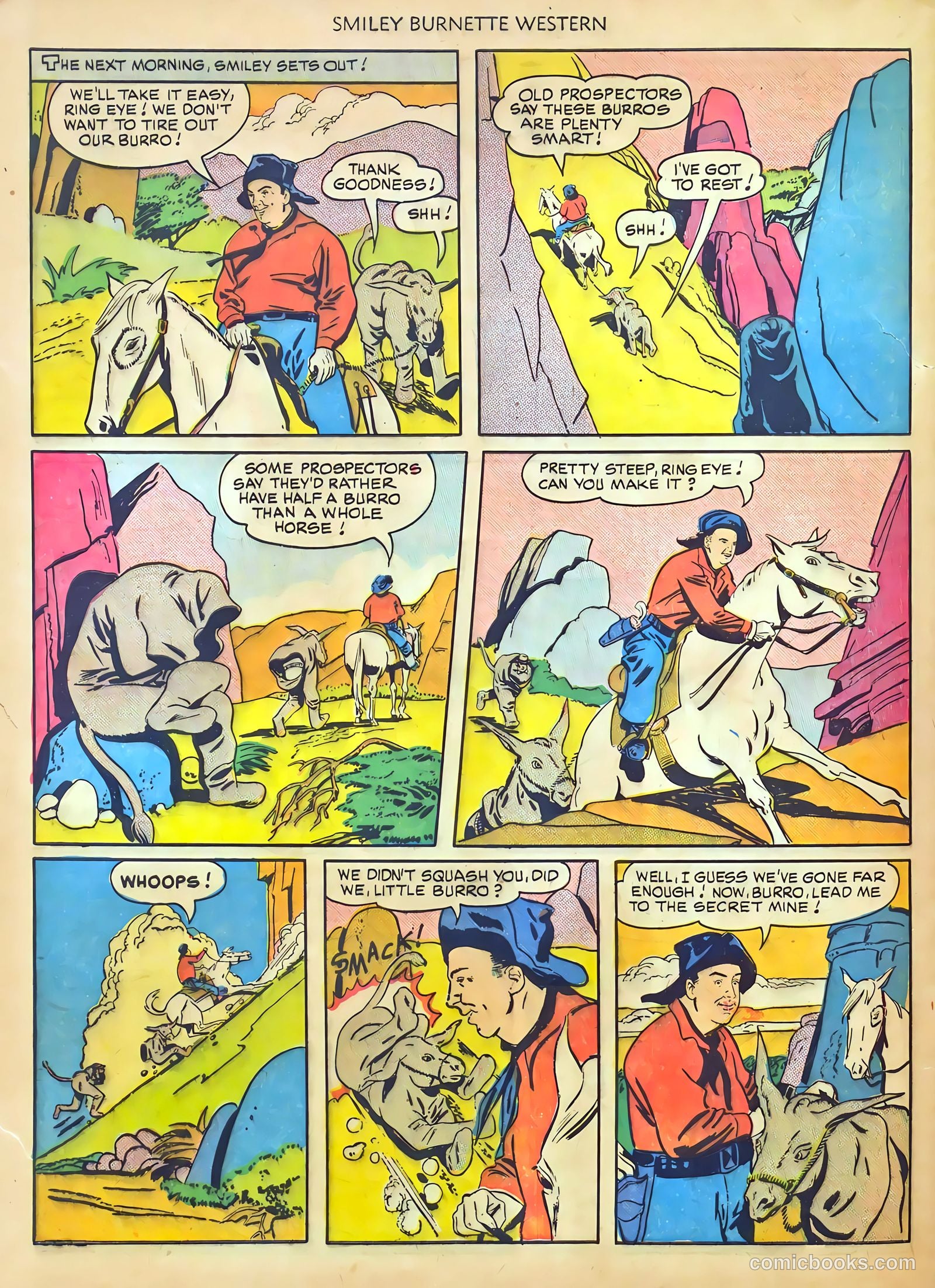 Smiley Burnette Western #3 — page 32 of 36