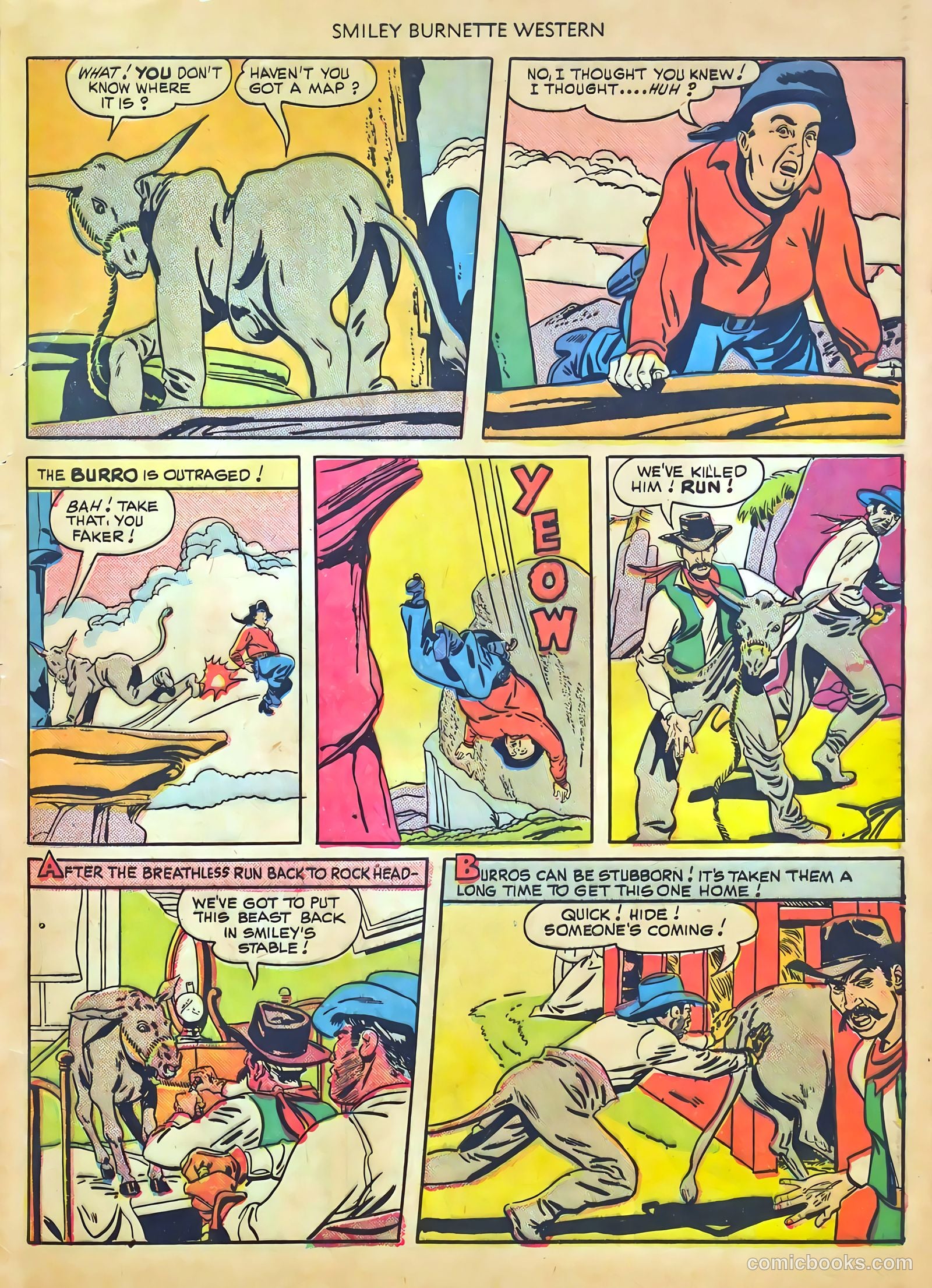 Smiley Burnette Western #3 — page 33 of 36