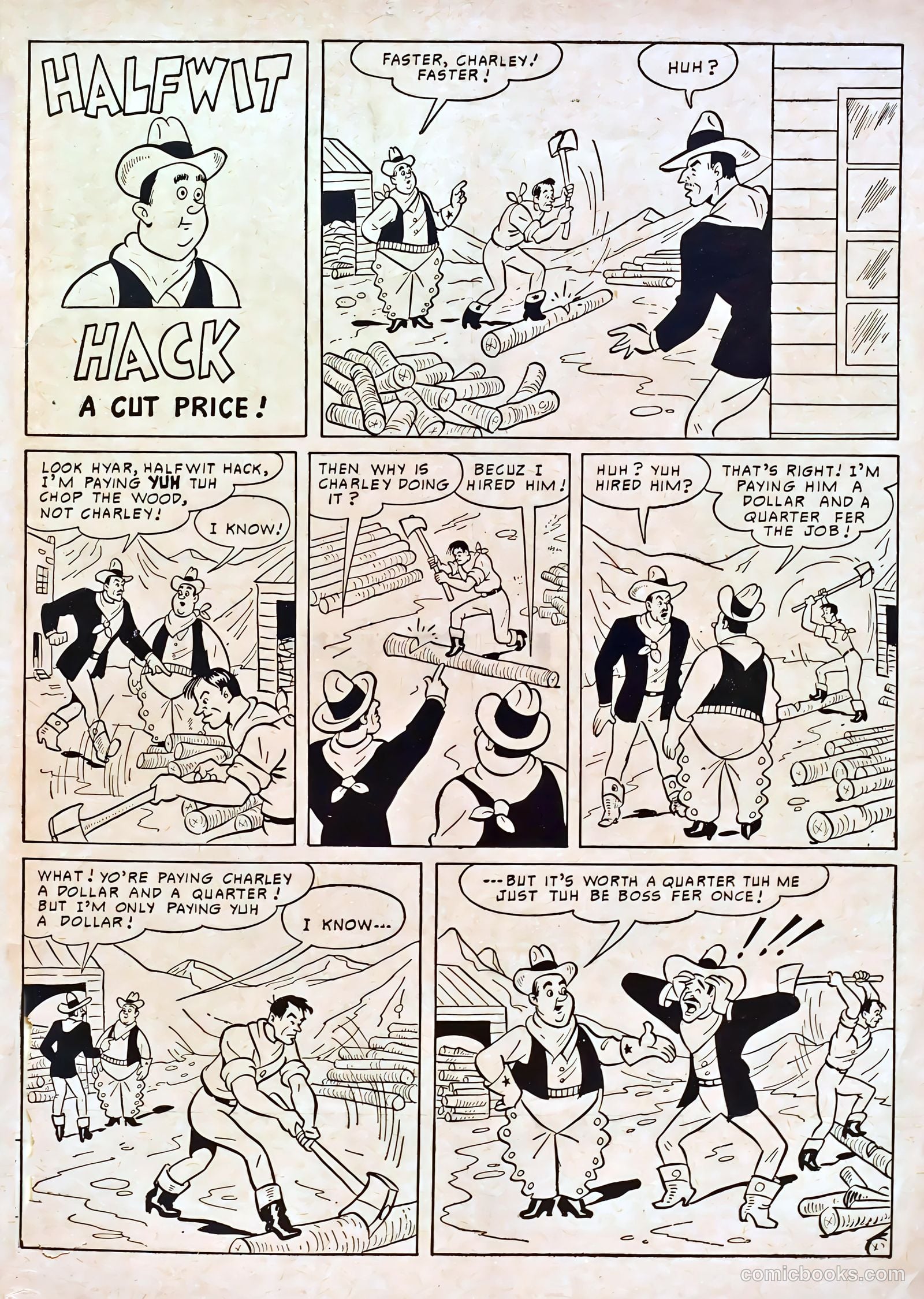 Smiley Burnette Western #3 — page 35 of 36