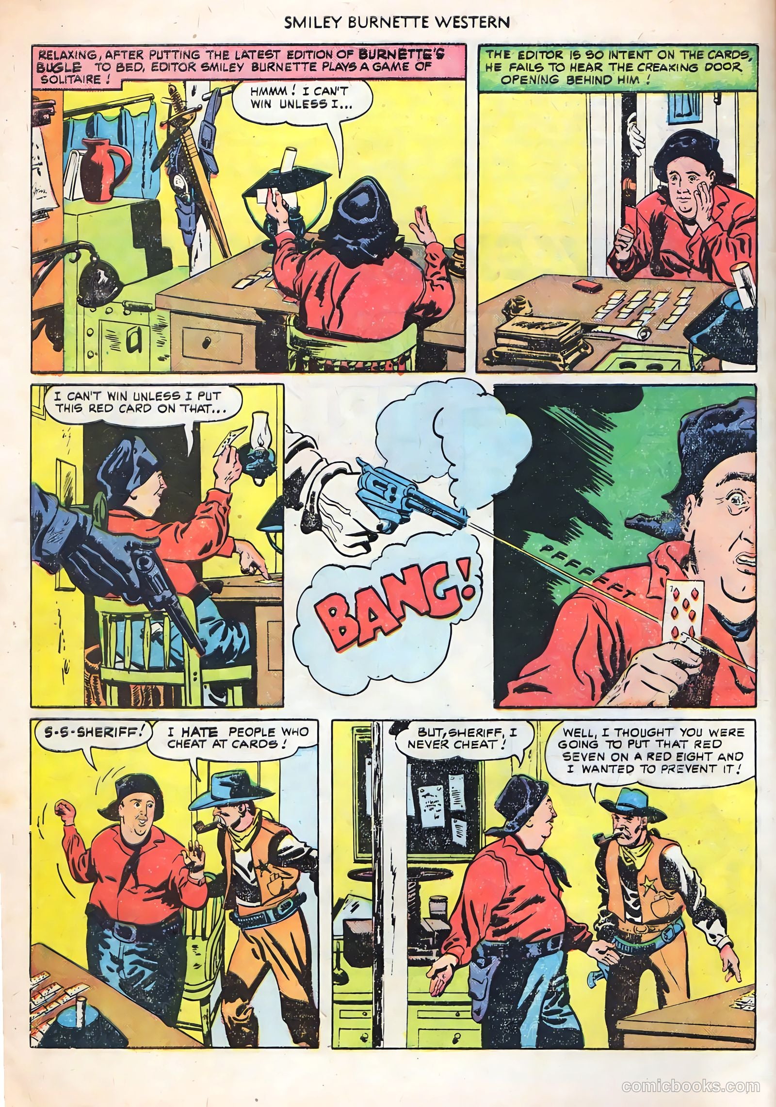 Smiley Burnette Western #4 — page 4 of 36
