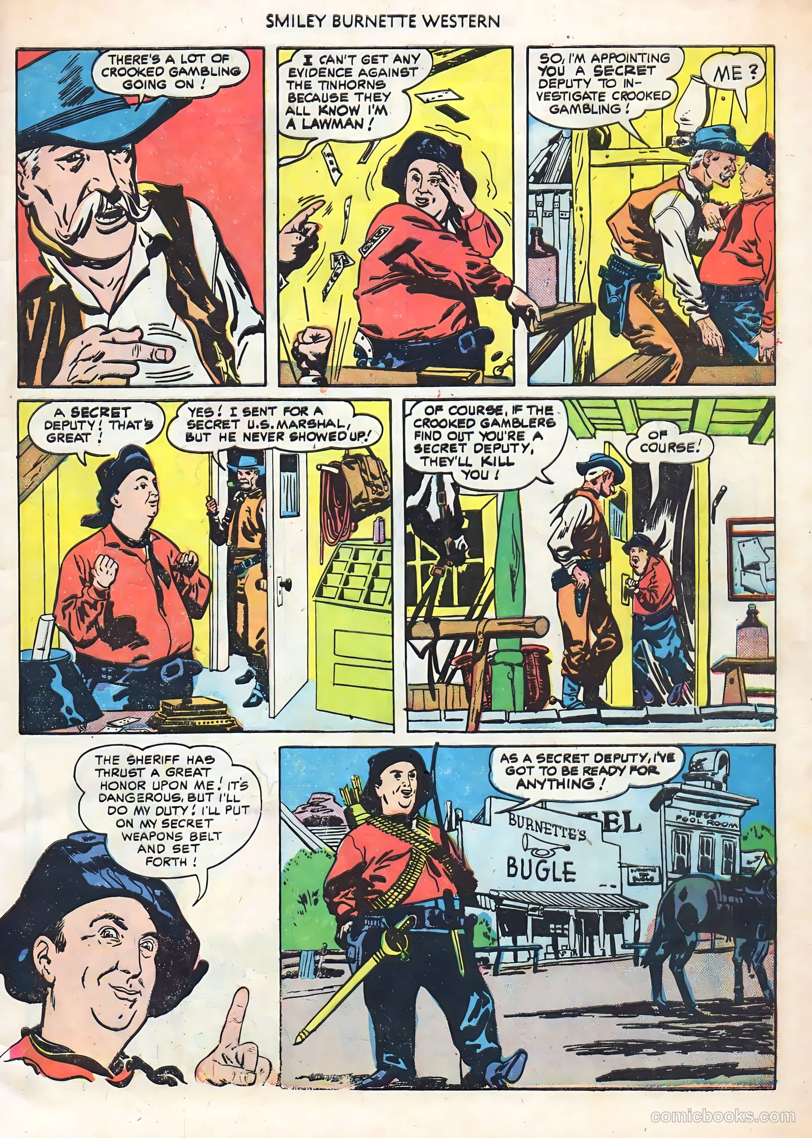 Smiley Burnette Western #4 — page 5 of 36
