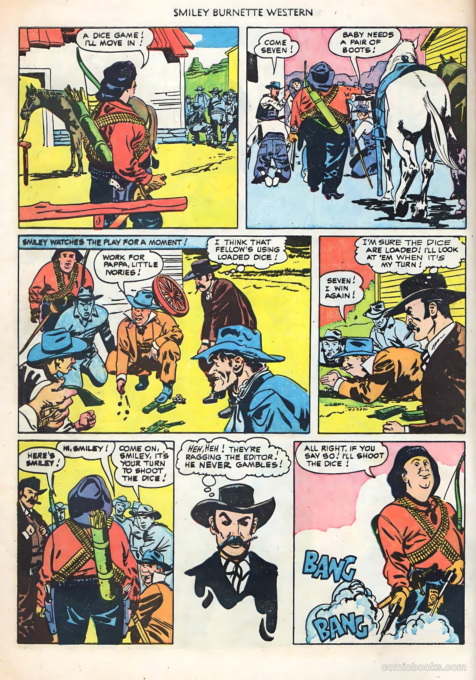 Smiley Burnette Western #4 — page 6 of 36