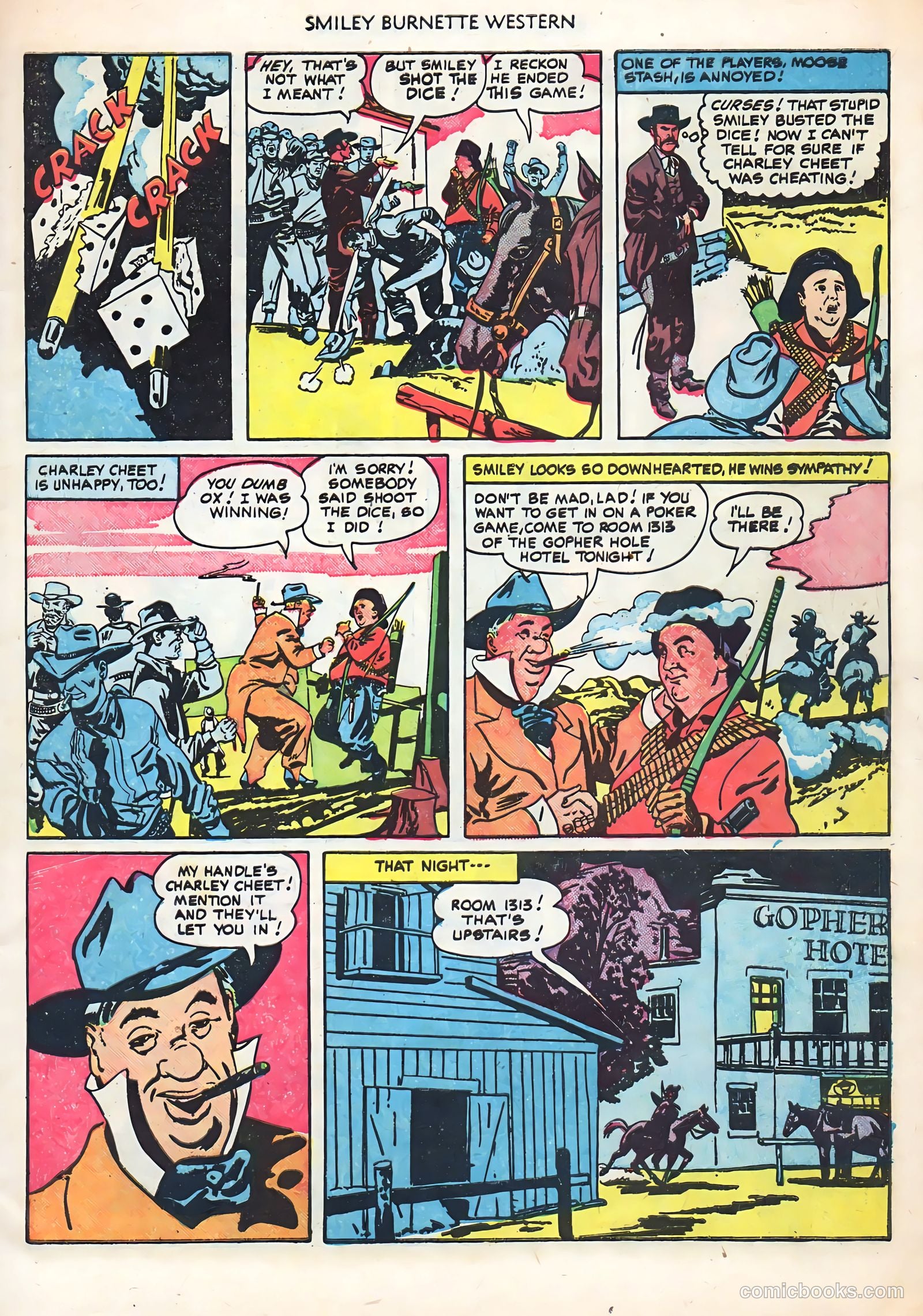 Smiley Burnette Western #4 — page 7 of 36