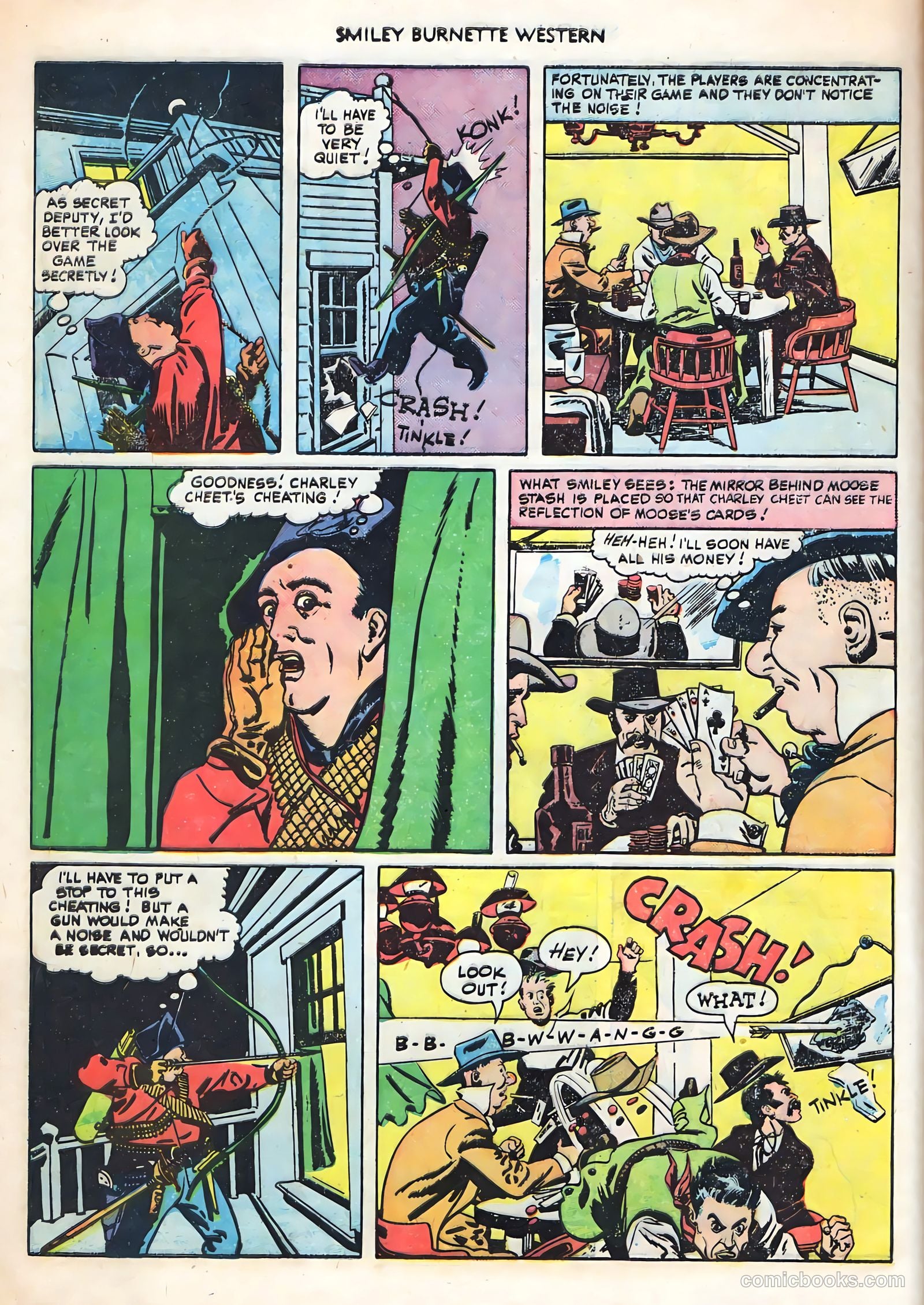 Smiley Burnette Western #4 — page 8 of 36