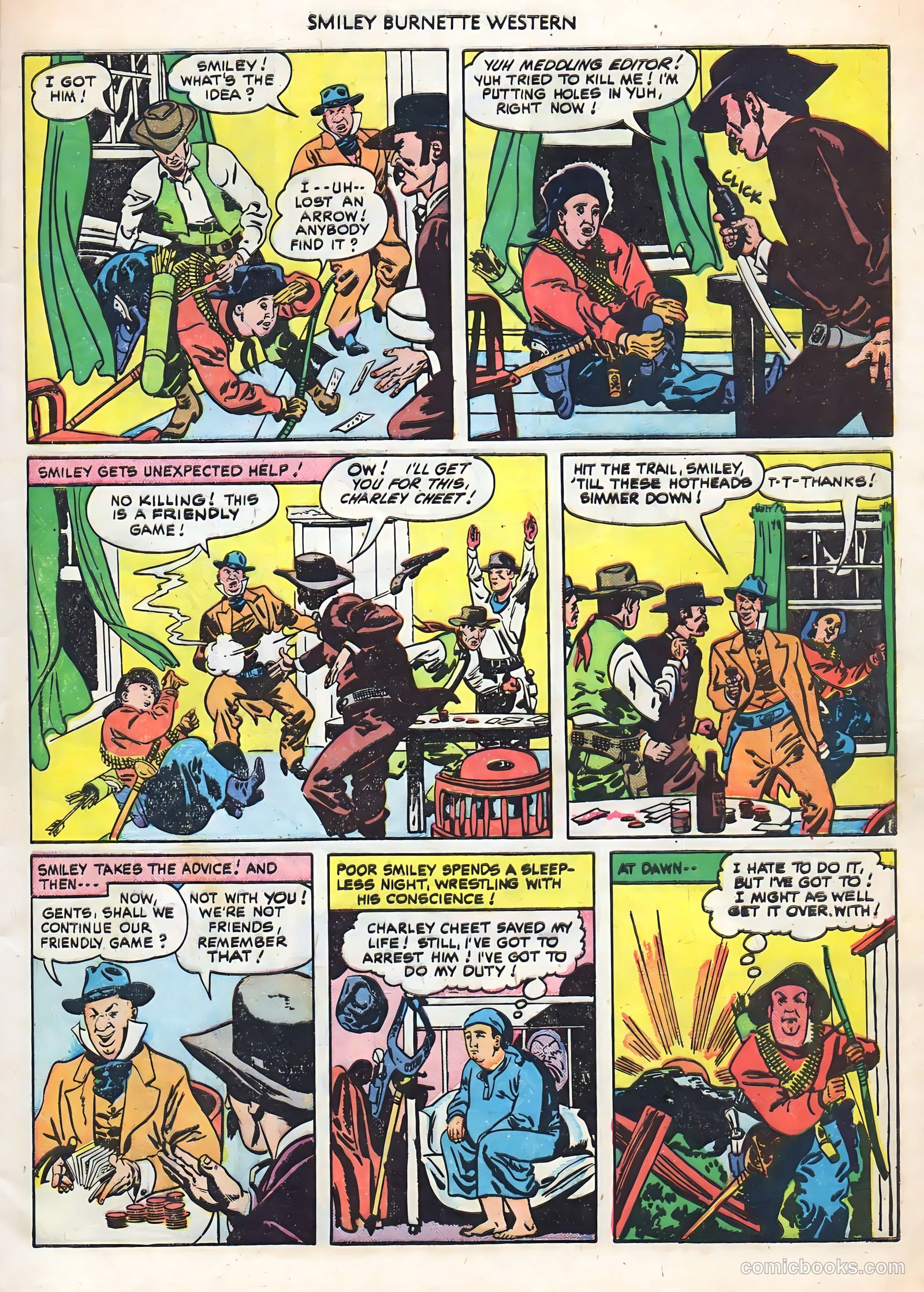 Smiley Burnette Western #4 — page 9 of 36
