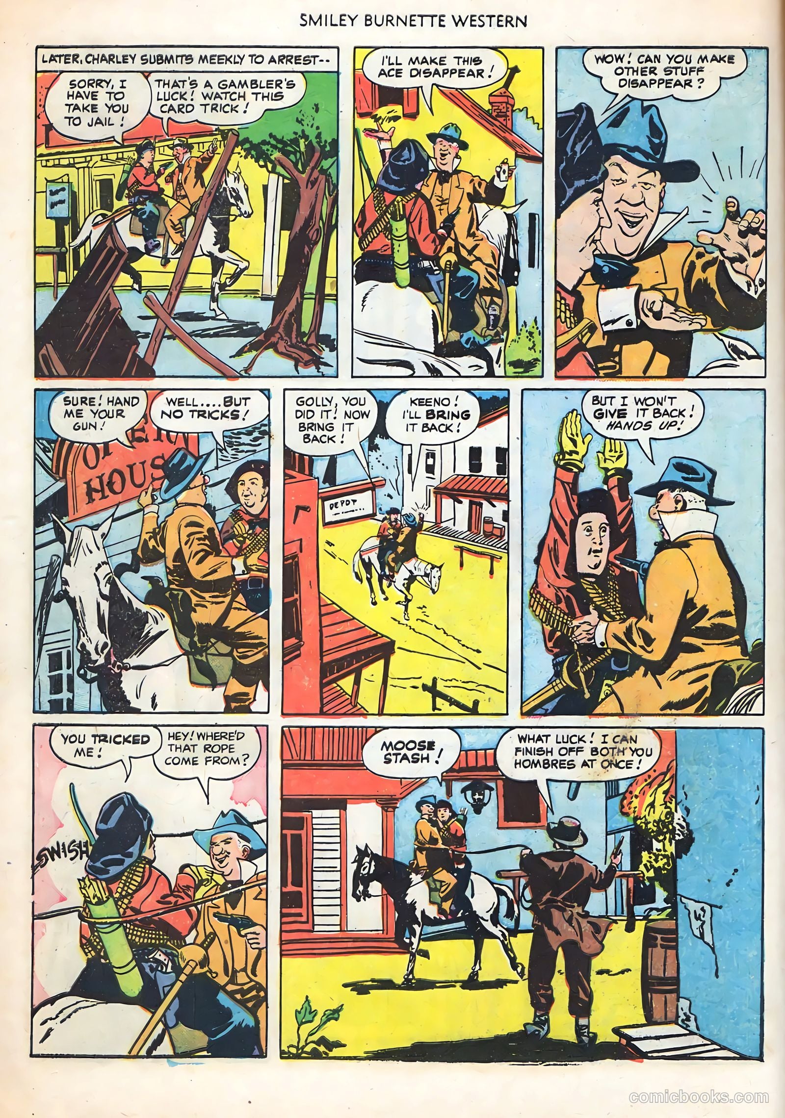 Smiley Burnette Western #4 — page 10 of 36