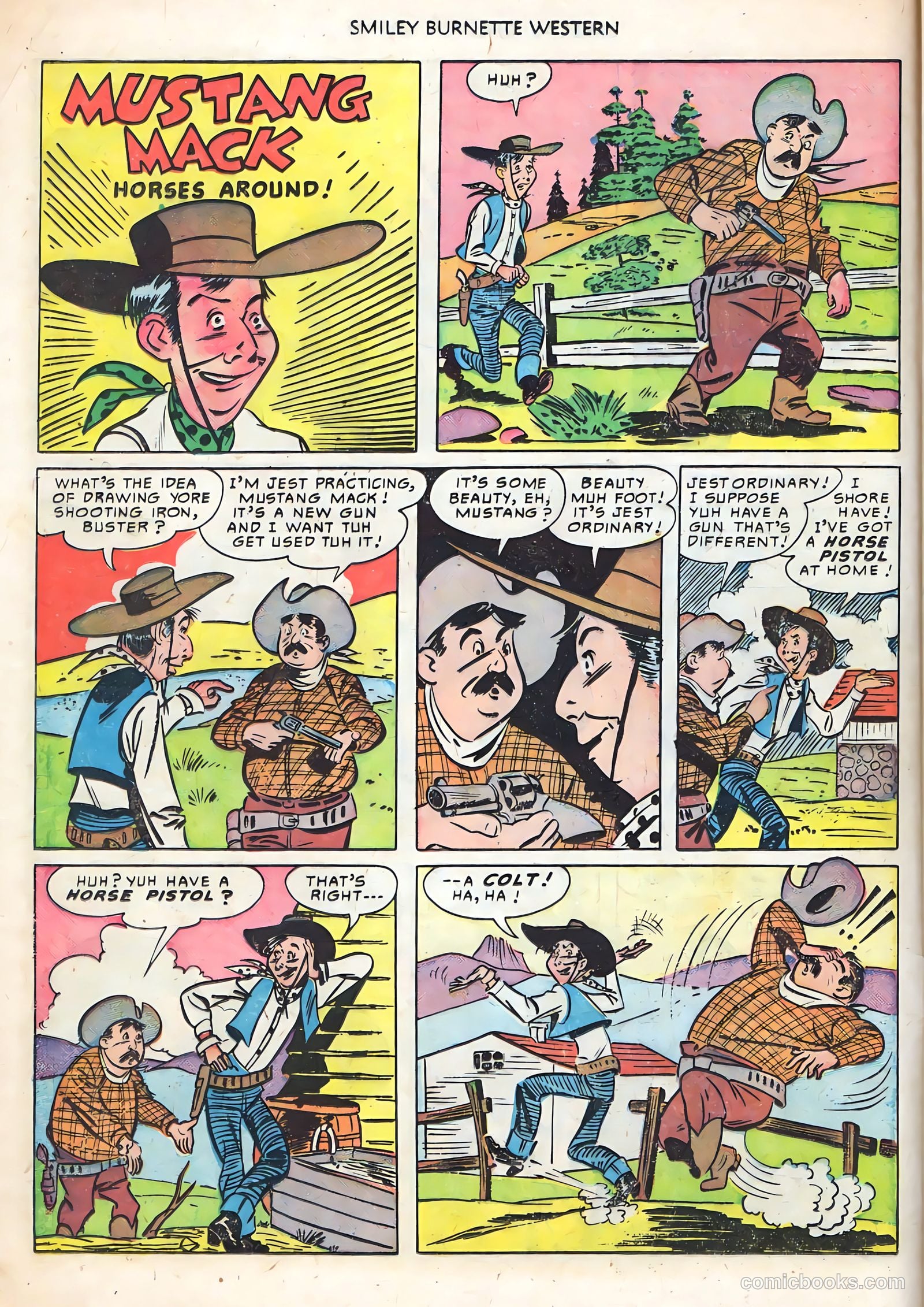 Smiley Burnette Western #4 — page 12 of 36