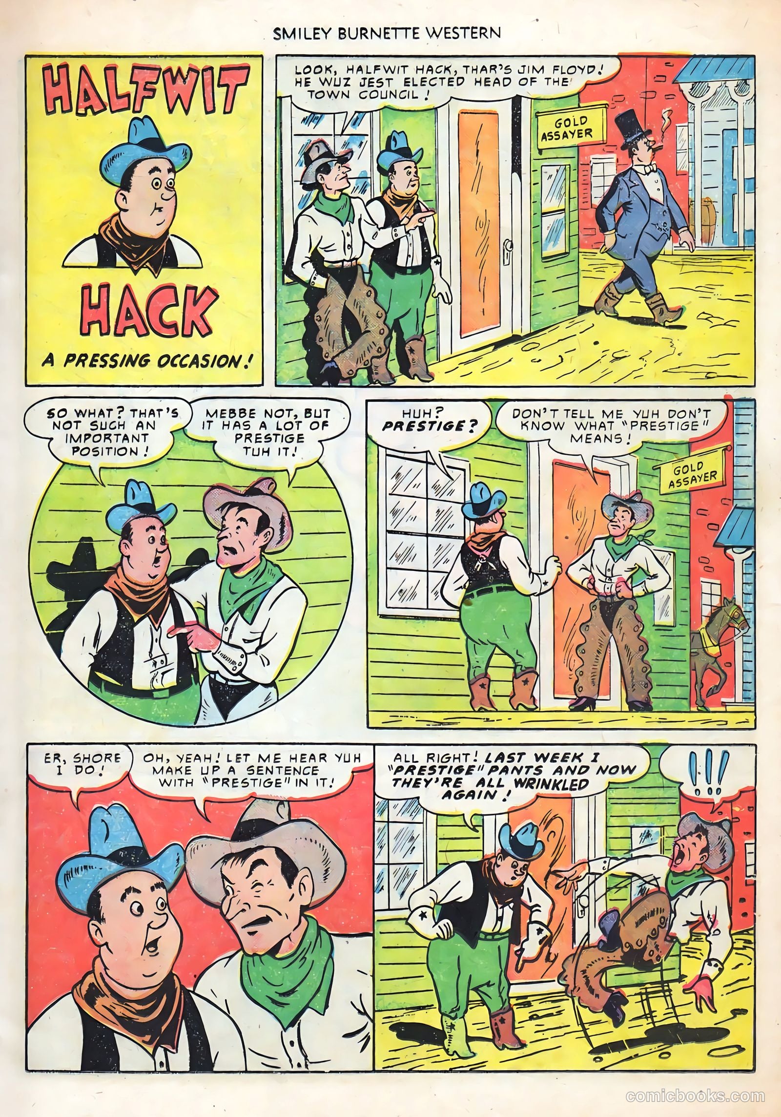 Smiley Burnette Western #4 — page 17 of 36