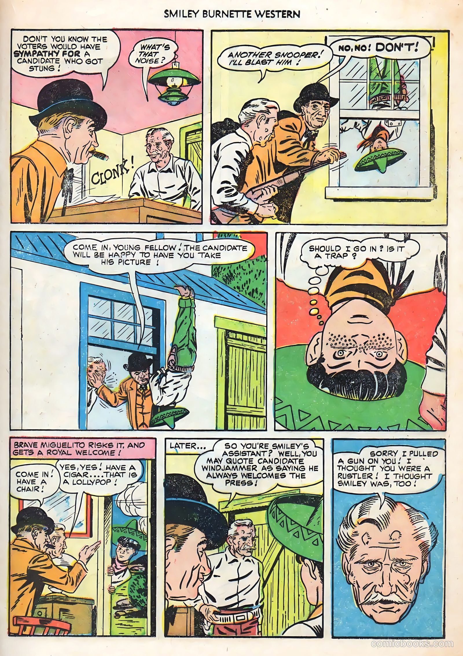 Smiley Burnette Western #4 — page 21 of 36
