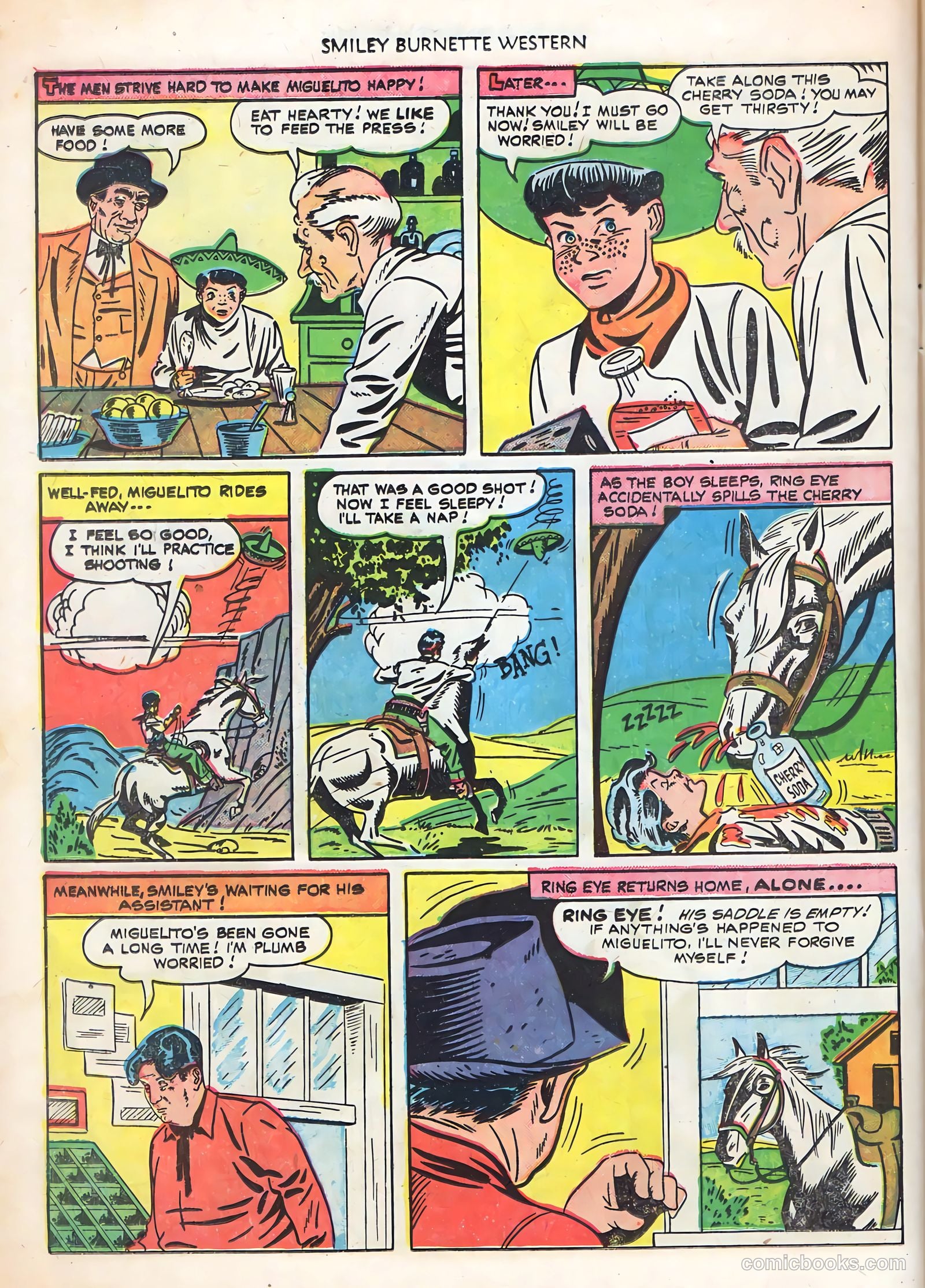 Smiley Burnette Western #4 — page 22 of 36