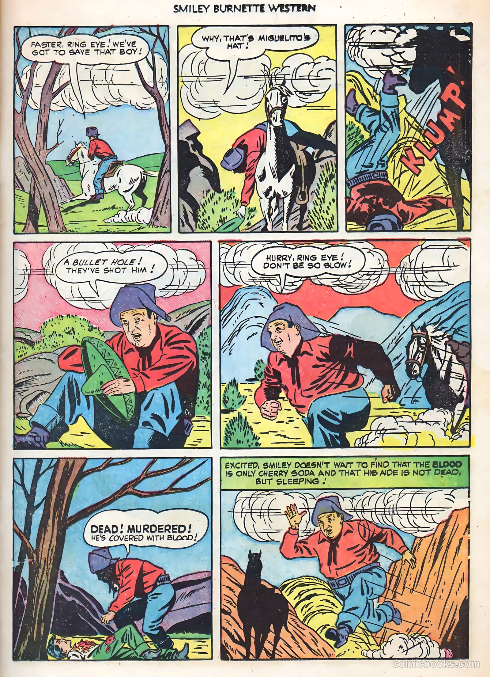 Smiley Burnette Western #4 — page 23 of 36