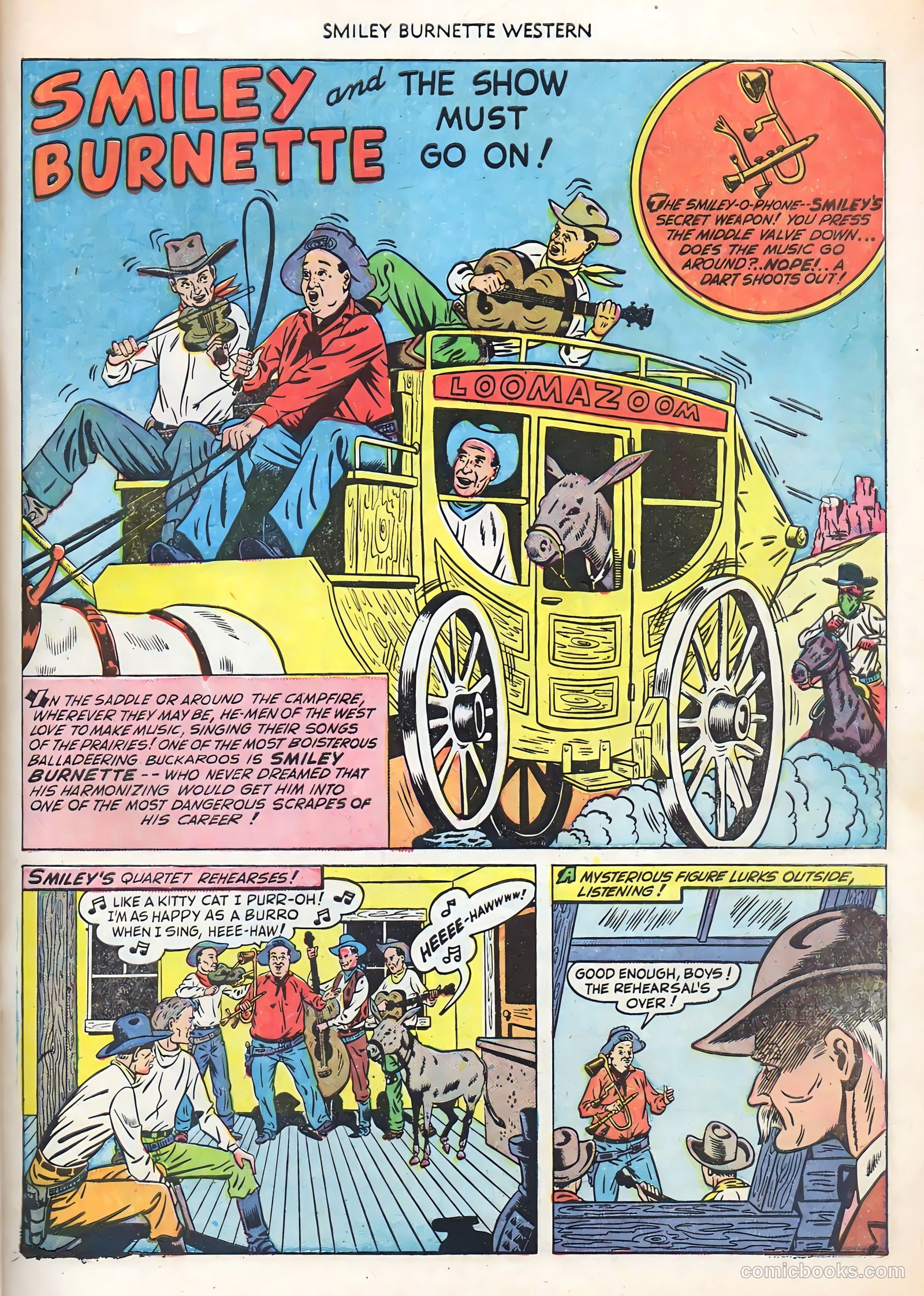Smiley Burnette Western #4 — page 27 of 36