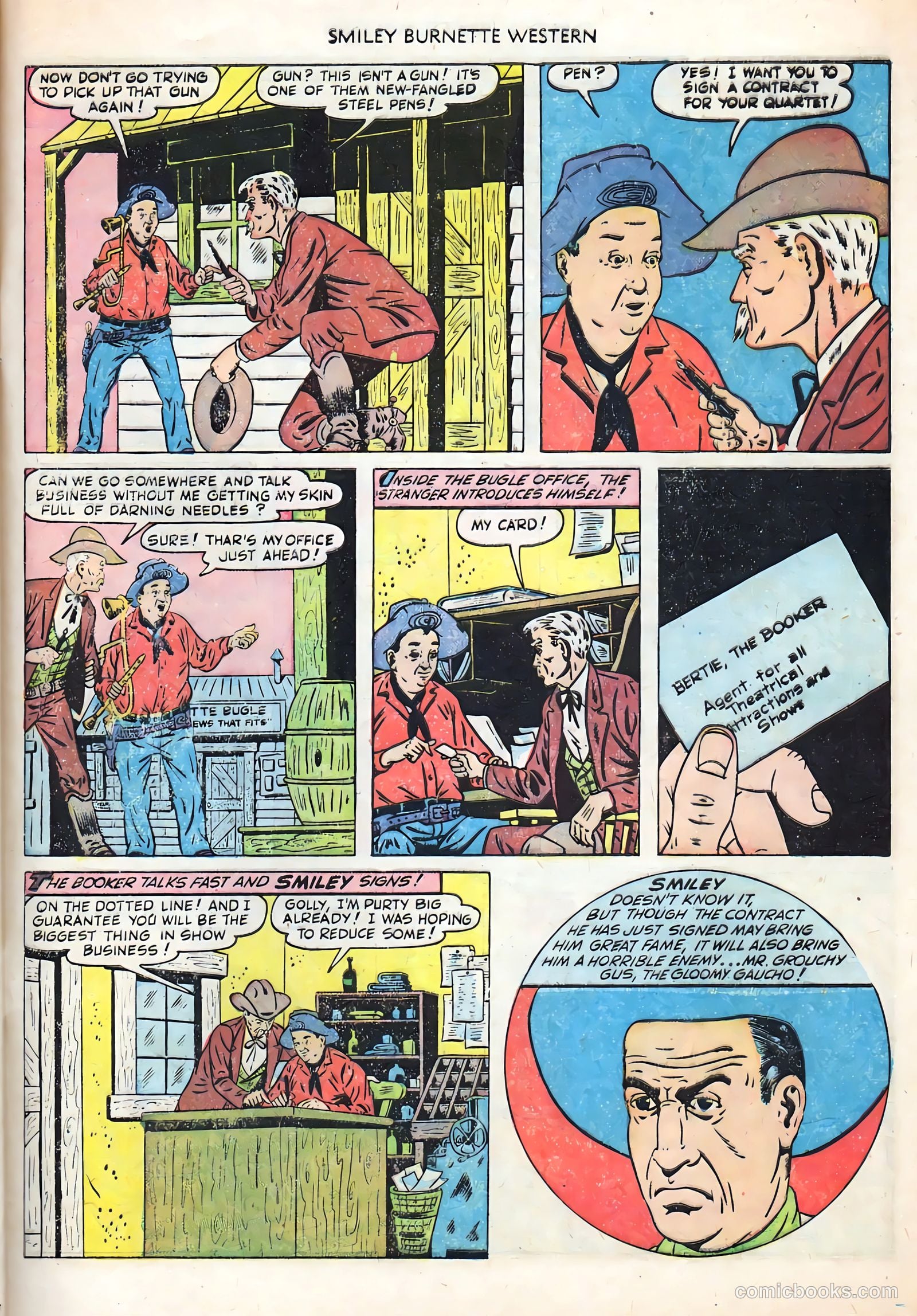 Smiley Burnette Western #4 — page 29 of 36