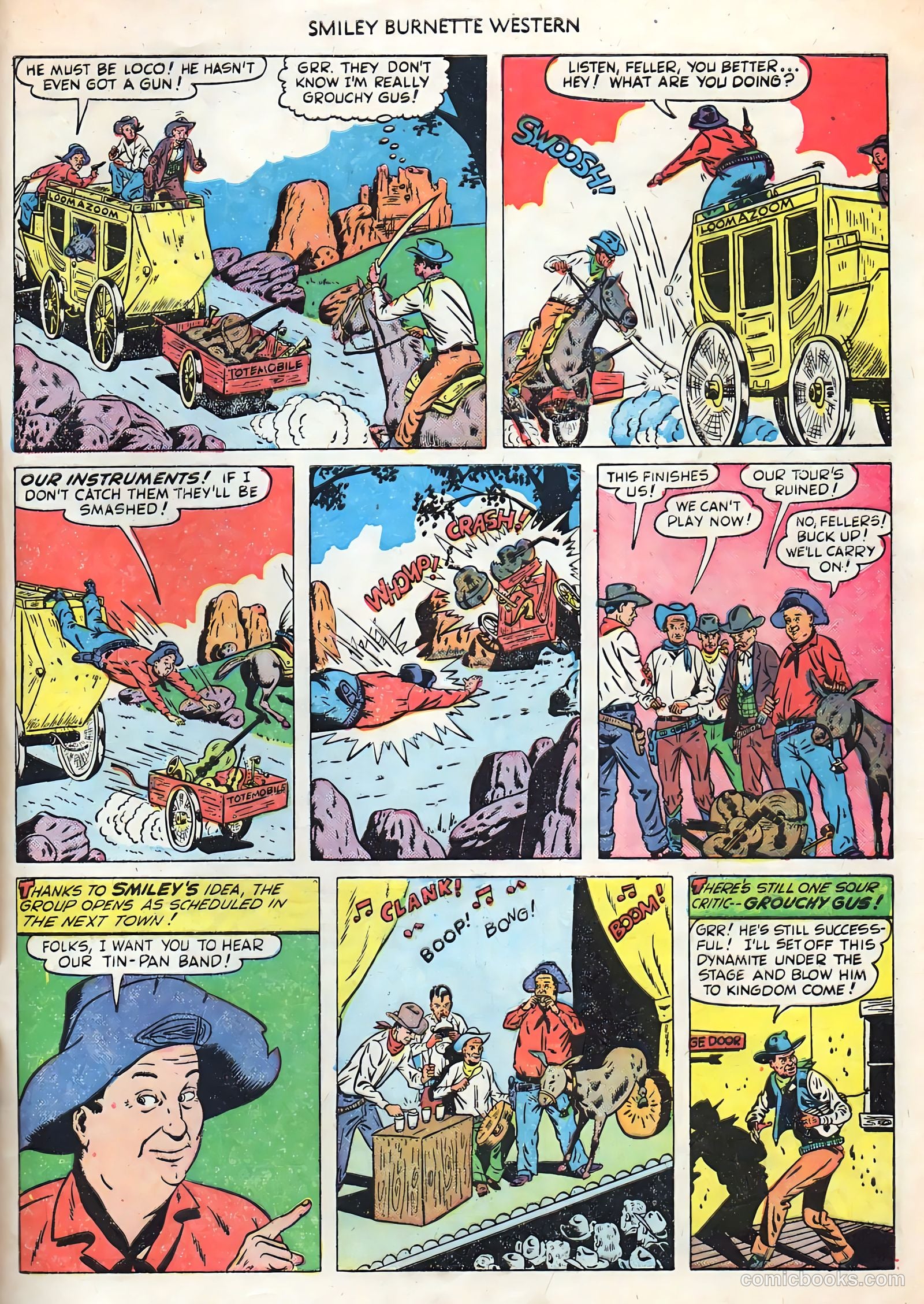 Smiley Burnette Western #4 — page 33 of 36