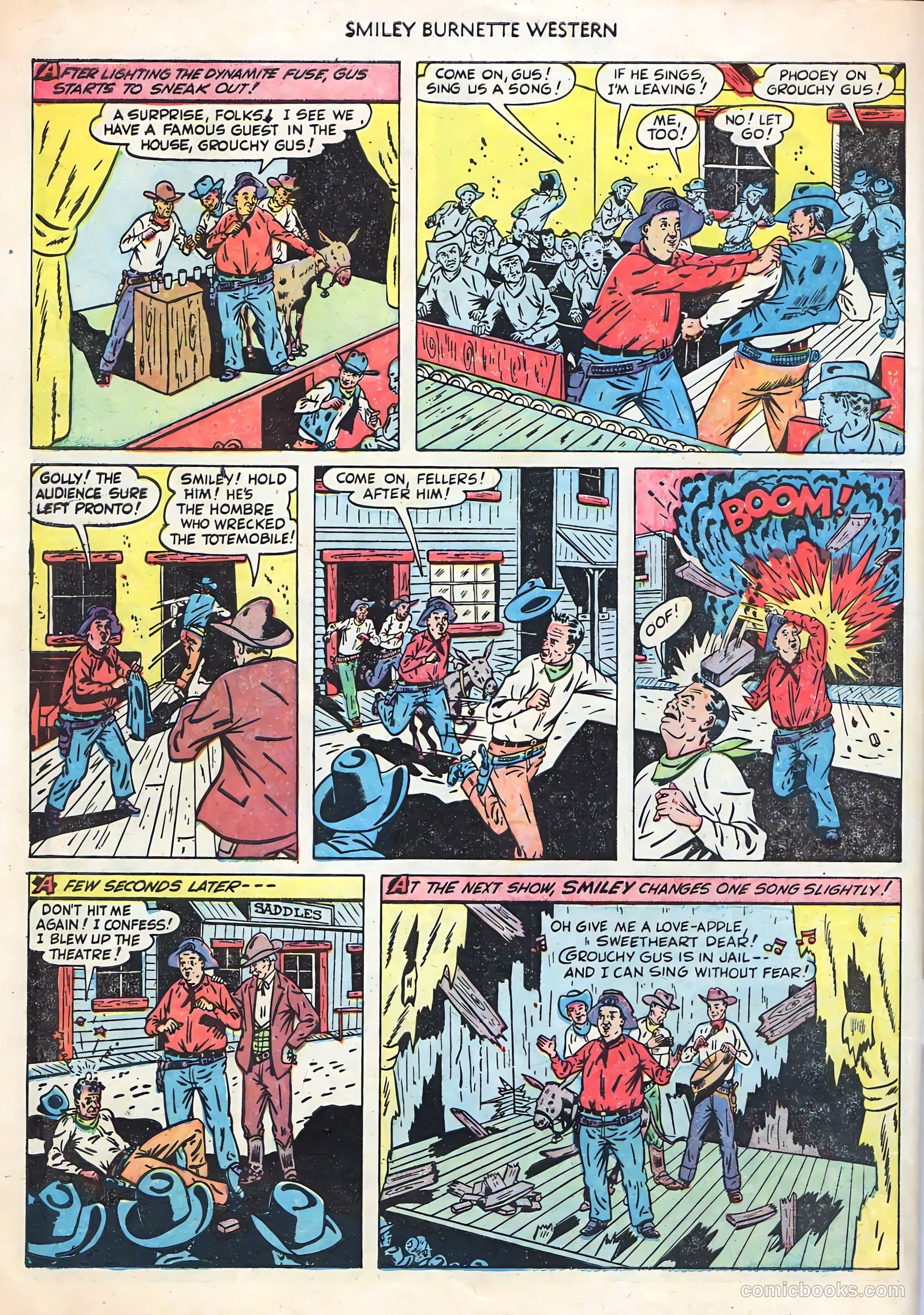 Smiley Burnette Western #4 — page 34 of 36
