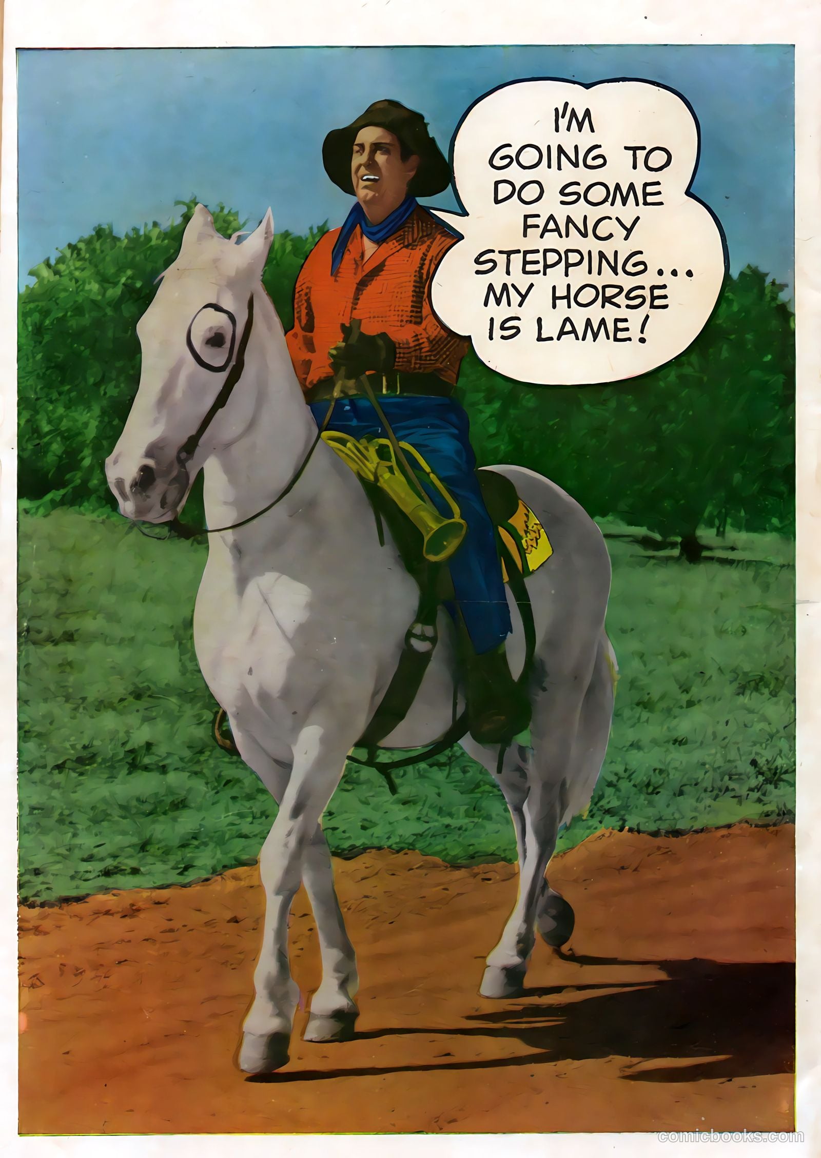 Smiley Burnette Western #4 — page 36 of 36