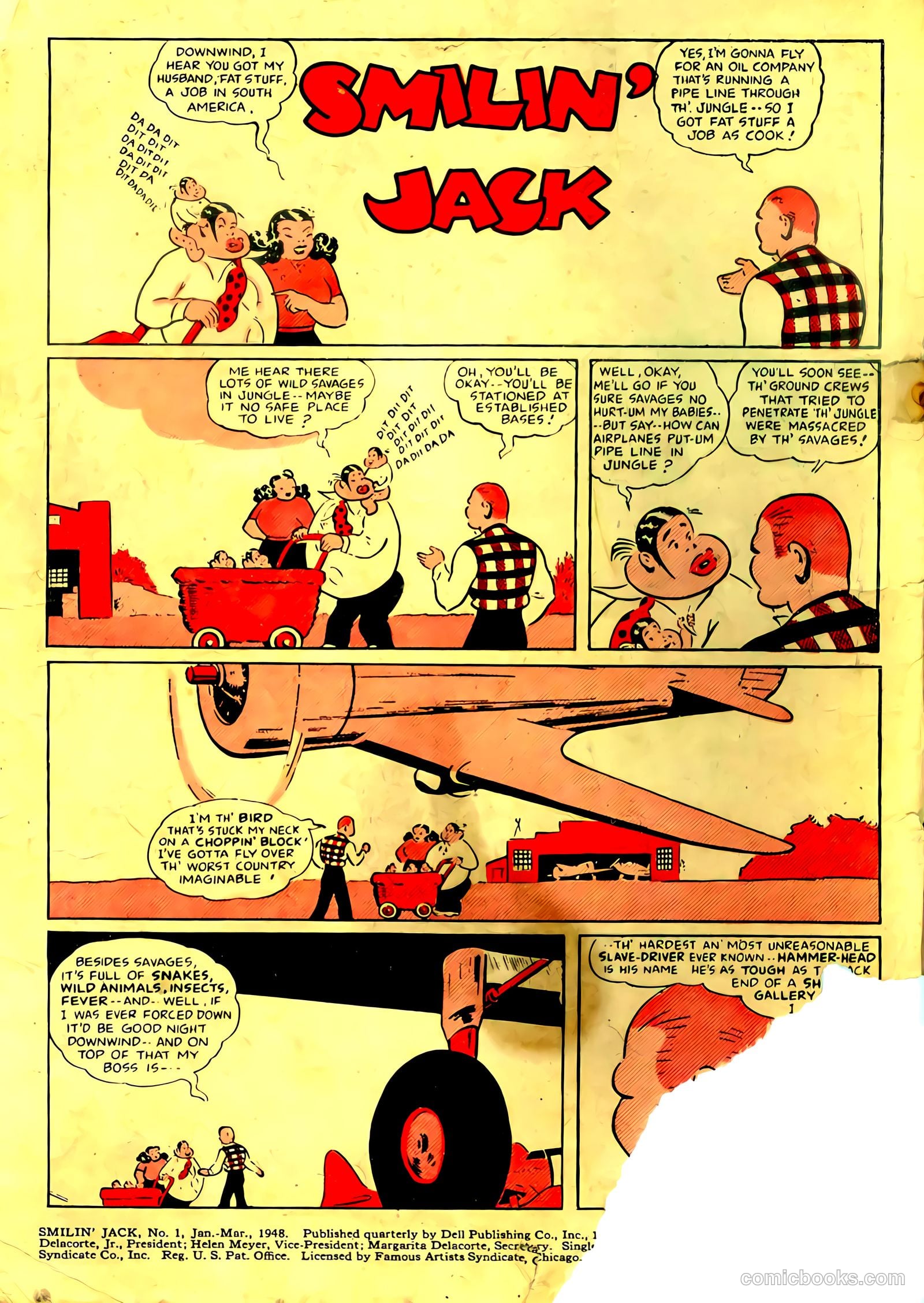 Smilin' Jack #1 — page 2 of 36