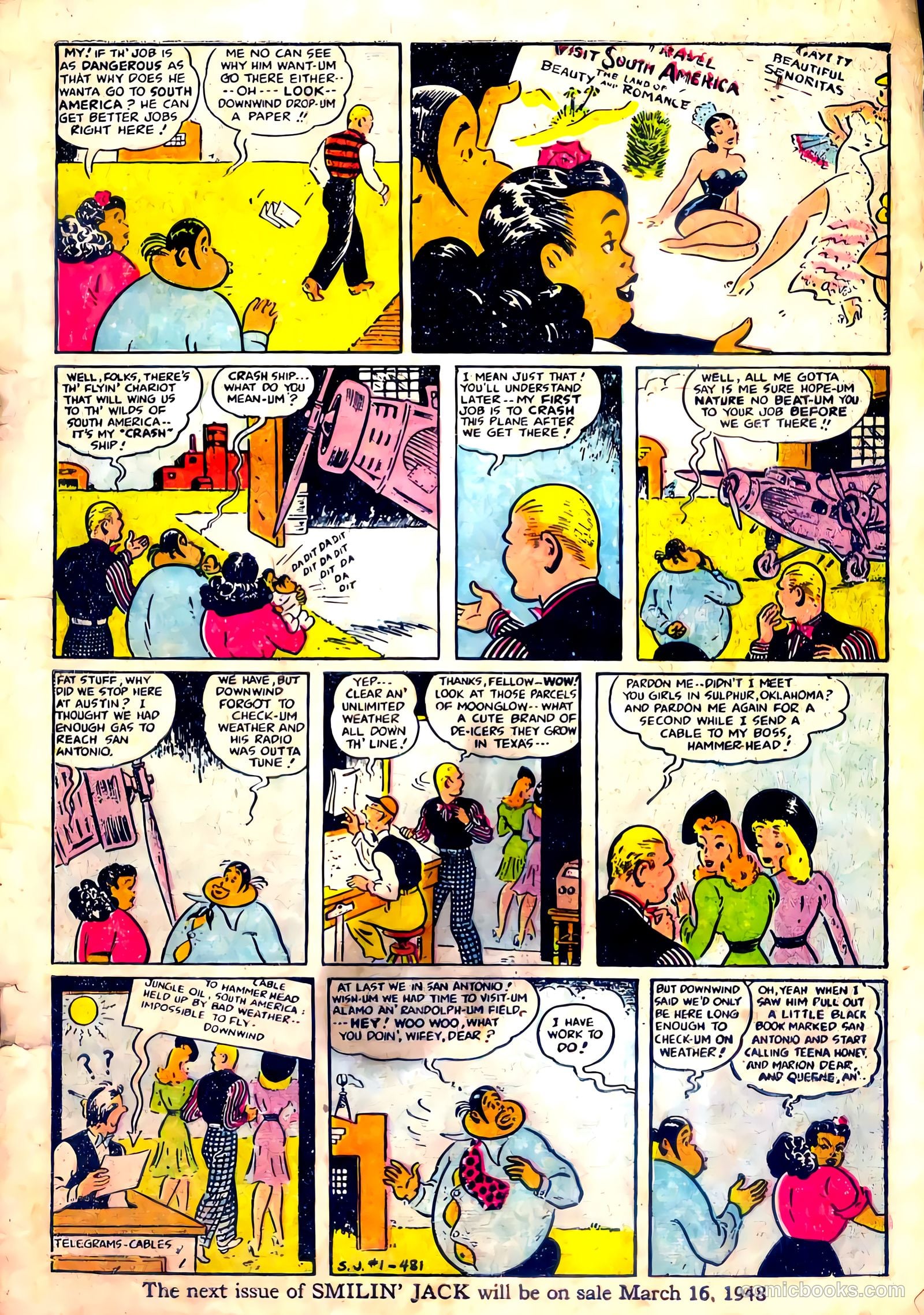 Smilin' Jack #1 — page 3 of 36